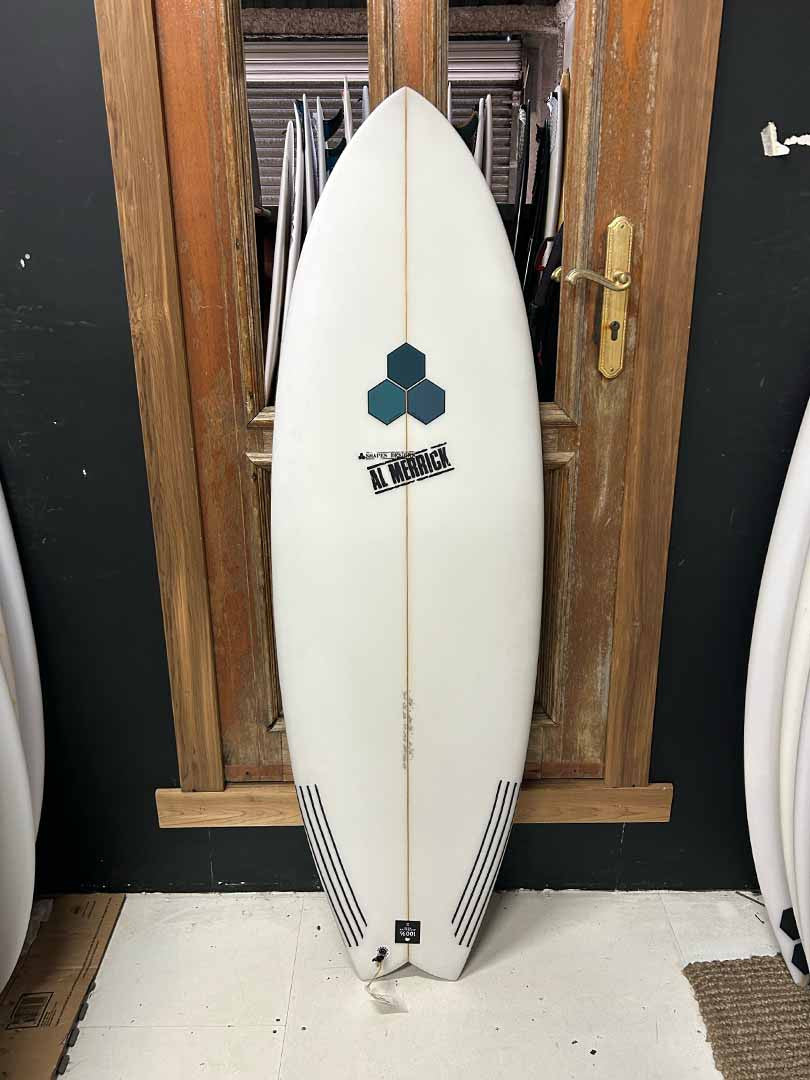 Pod Mod 5'4" x 20 1/8" X  2 3/8" - 28.50L, Swallow, 5x  FCS 2 Fin Boxes, PU - ID:289724