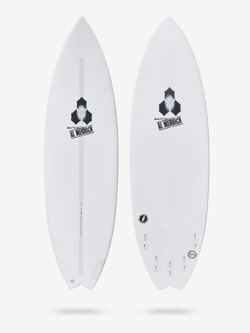 Better Everyday - Spine Tek EPS 5'10" x 19 3/4" X  2 1/2" - 30.80L, Swallow, 5x  FCS 2 Fin Boxes, Spine Tek EPS - Medium - ID:962881