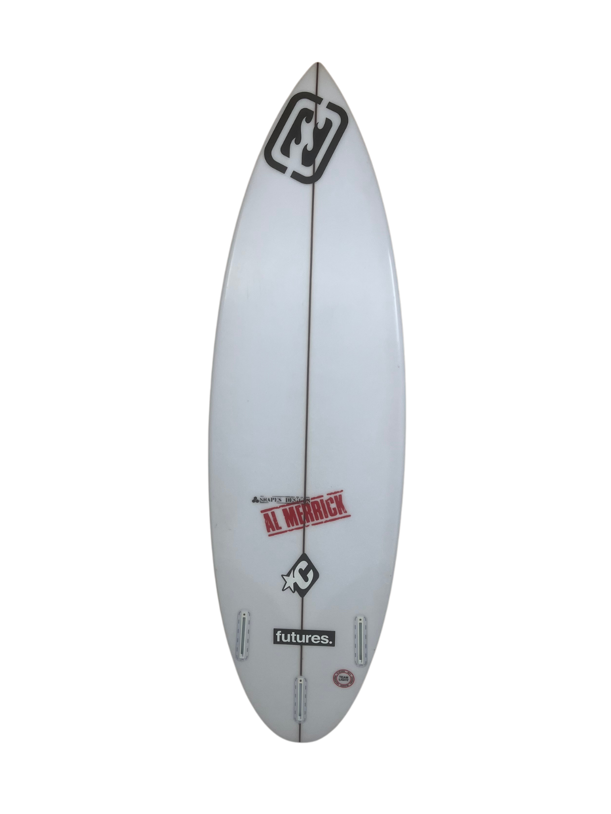 PROTOTYPE 5'6" x 18 1/4" X  2 3/16", 3x  Futures Fin Boxes [Good] - ID:1103475