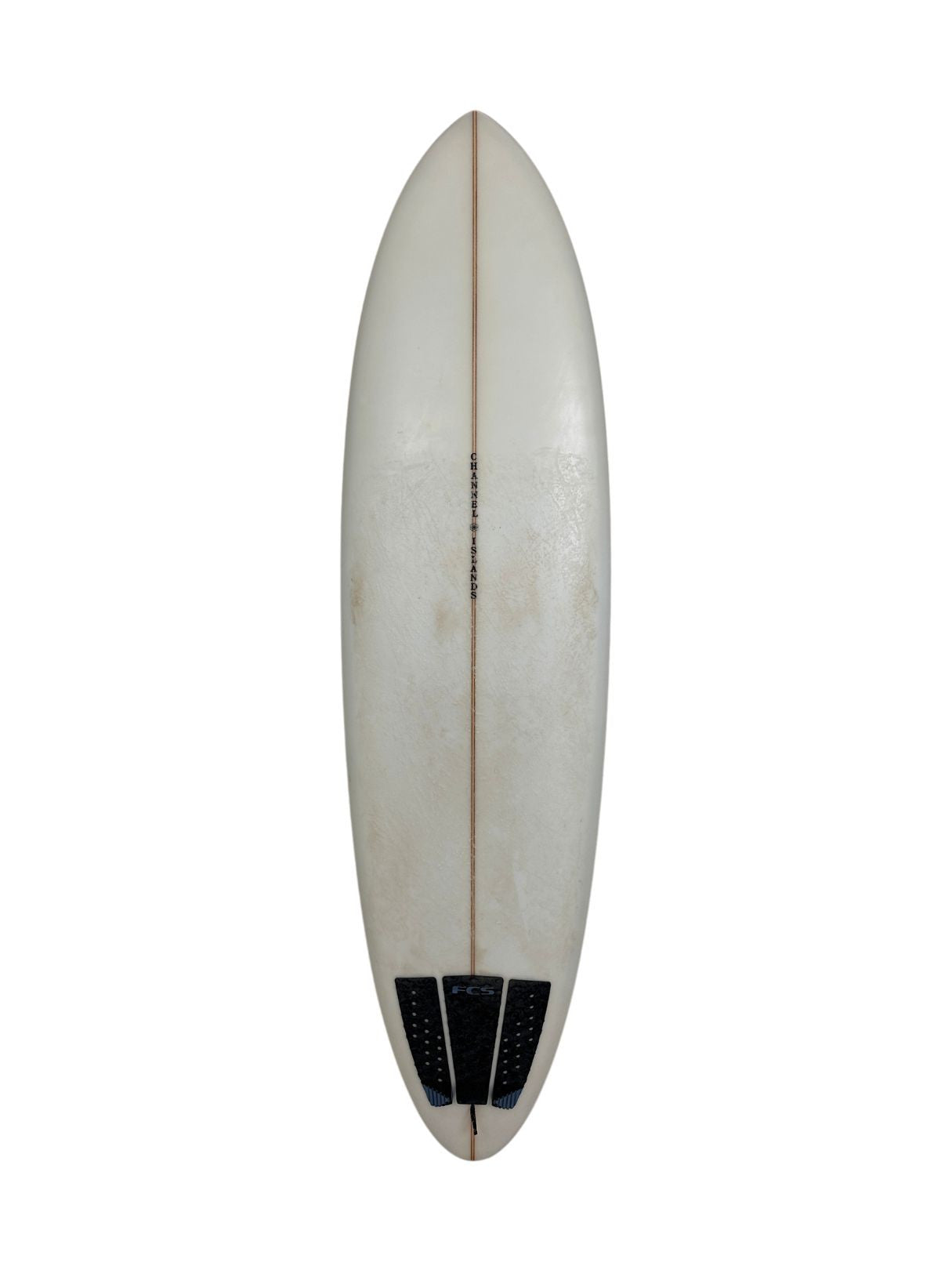 CI Mid - Clear 6'6" x 20 1/2" X  2 9/16" - 37.80L, Round, 3x  Single + 2 Boxes FCS 2 Fin Boxes, PU [Good] - ID:917957