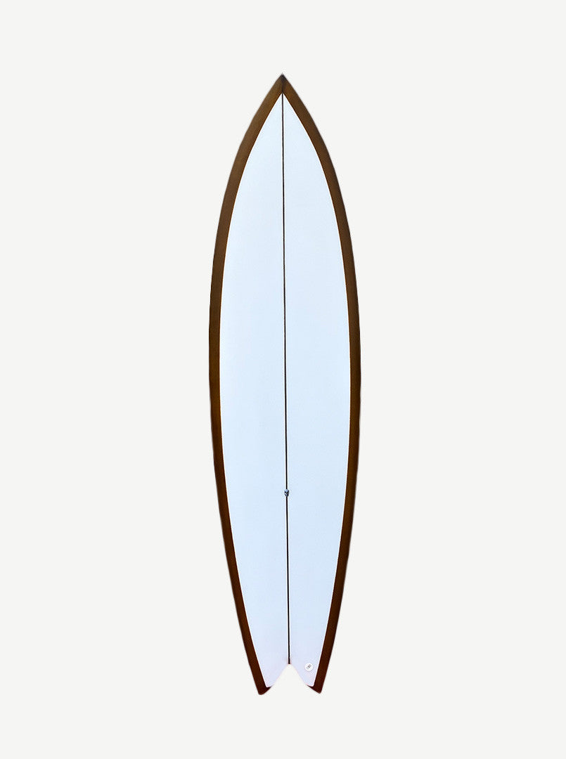 Nautilus 6'10" x 21" X  2 11/16" - 0.00L, Swallow, 4x  Futures Fin Boxes, PU - ID:828861