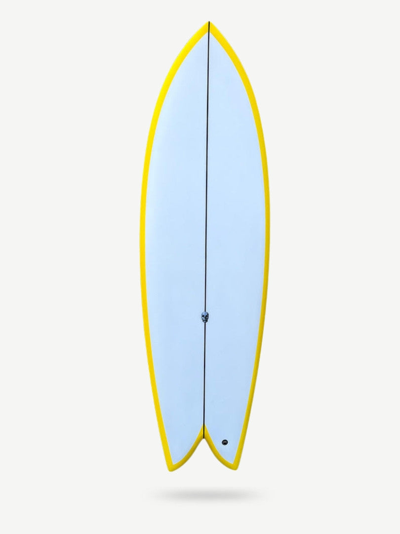 Acid Phish 5'6" x 20 1/4" X  2 3/8" - 0.00L, Fish, 2x  Futures Fin Boxes, PU - ID:937279