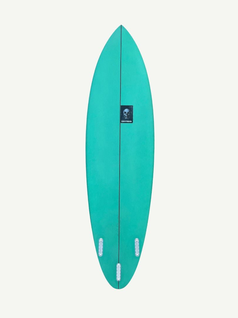 Osprey 6'8" x 20 1/4" X  2 11/16" - 37.79L, Round Pin, 3x  Futures Fin Boxes, PU - ID:984183