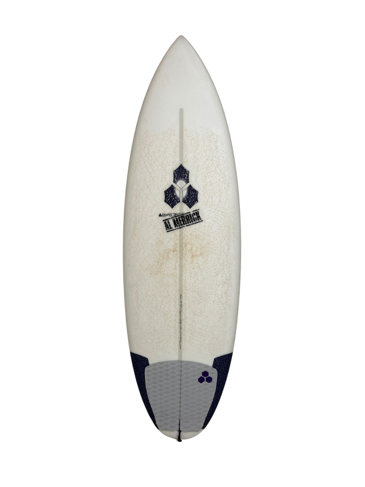 The Solution - Spine-Tek EPS 5'4" x 19" X  2 5/16" - 25.10L, Round, 5x  Futures Fin Boxes, Spine Tek EPS - Small [Good] - ID:1077154