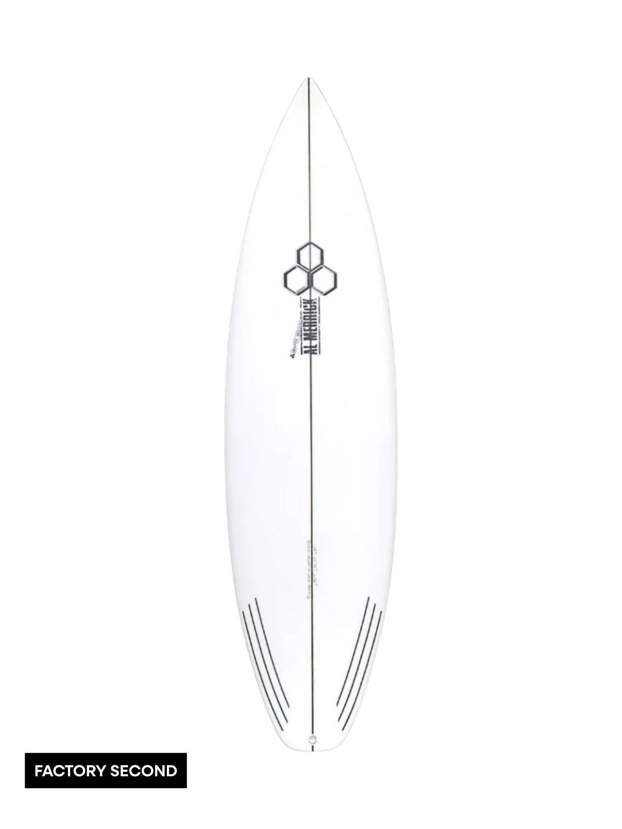 Fever 5'11" x 18 7/8" X  2 3/8" - 27.90L, Round Square, 3x  FCS 2 Fin Boxes, PU - ID:1087419