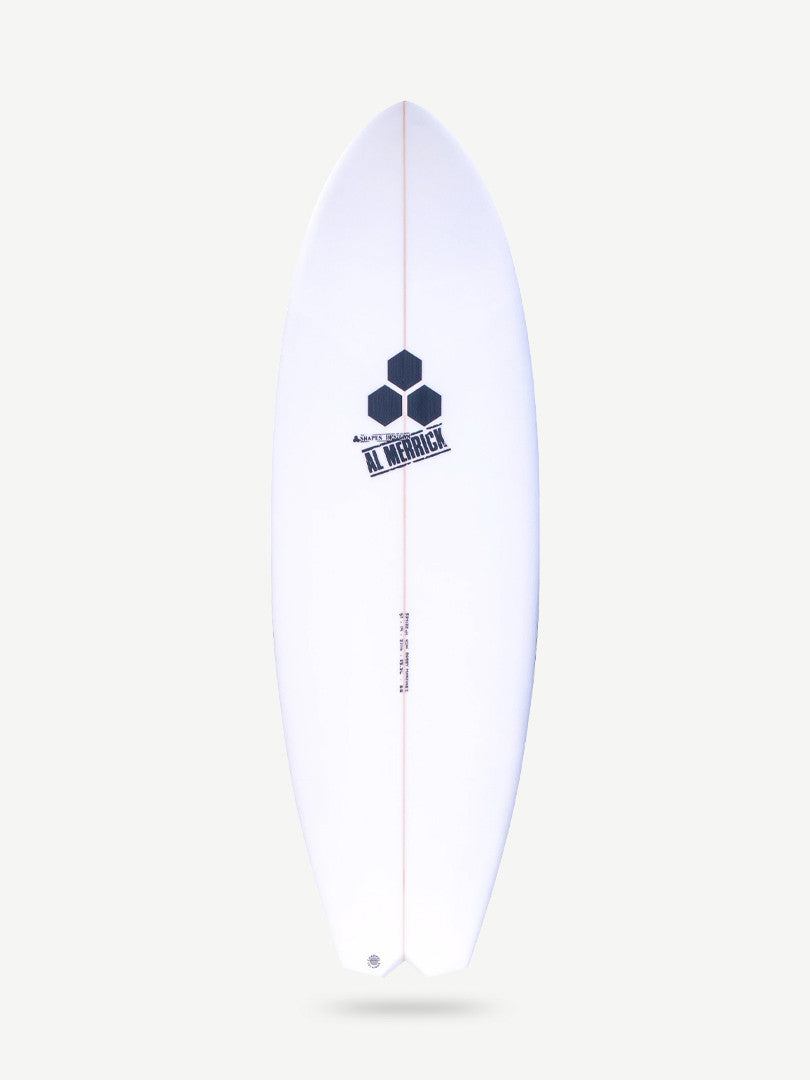 Bobby Quad 5'11" x 20 5/8" X  2 3/4" - 37.80L, Split Square, 4x  FCS 2 Fin Boxes, PU - ID:742981