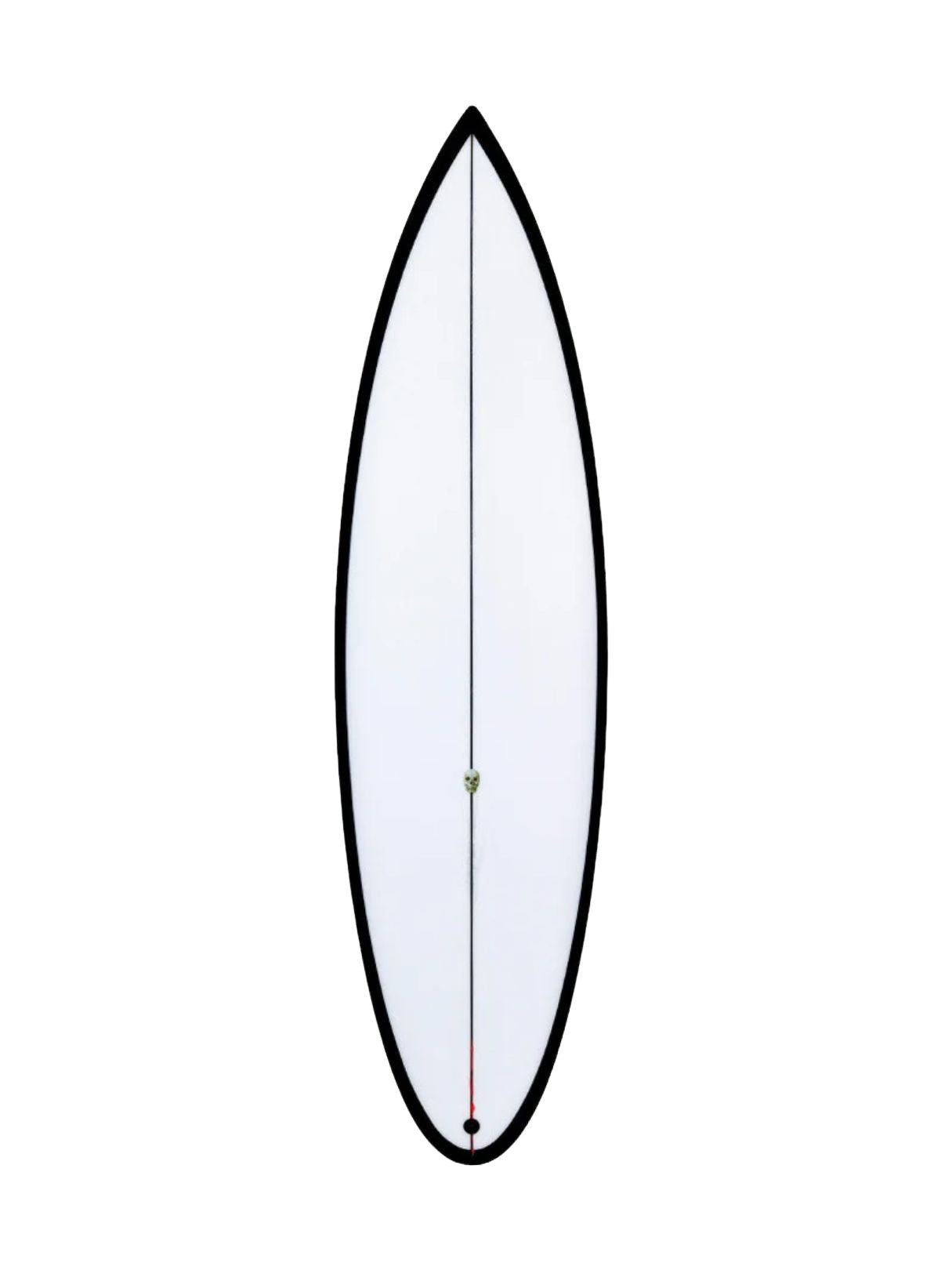 OP4 6'2" x 19 1/4" X  2 9/16" - 30.90L, Round, 3x  FCS 2 Fin Boxes, PU - ID:936515