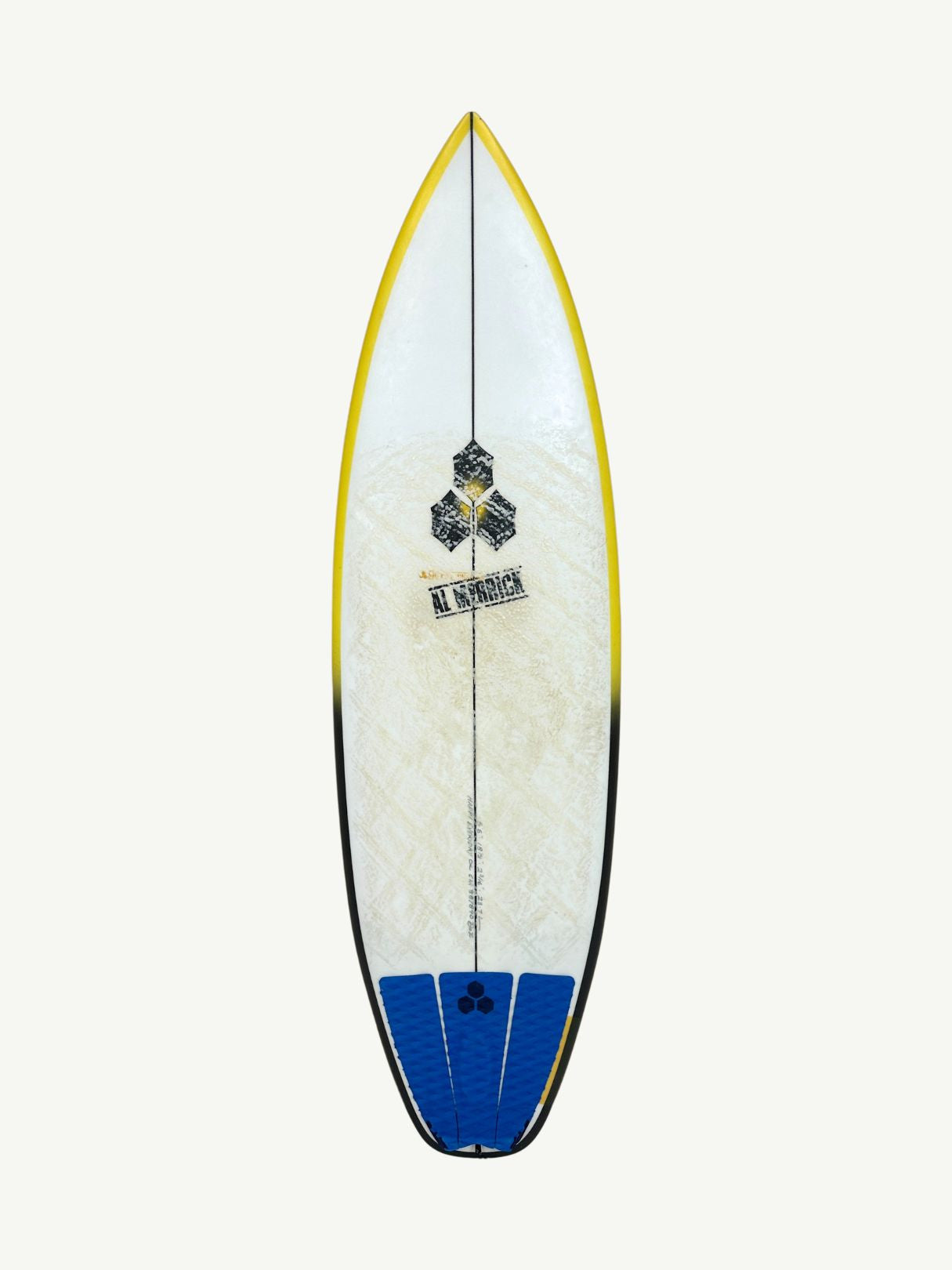 Happy Everyday Grom 5'5" x 18 1/2" X  2 3/16" - 23.70L, Round Square, 3x  FCS 2 Fin Boxes, PU [Good] - ID:887890