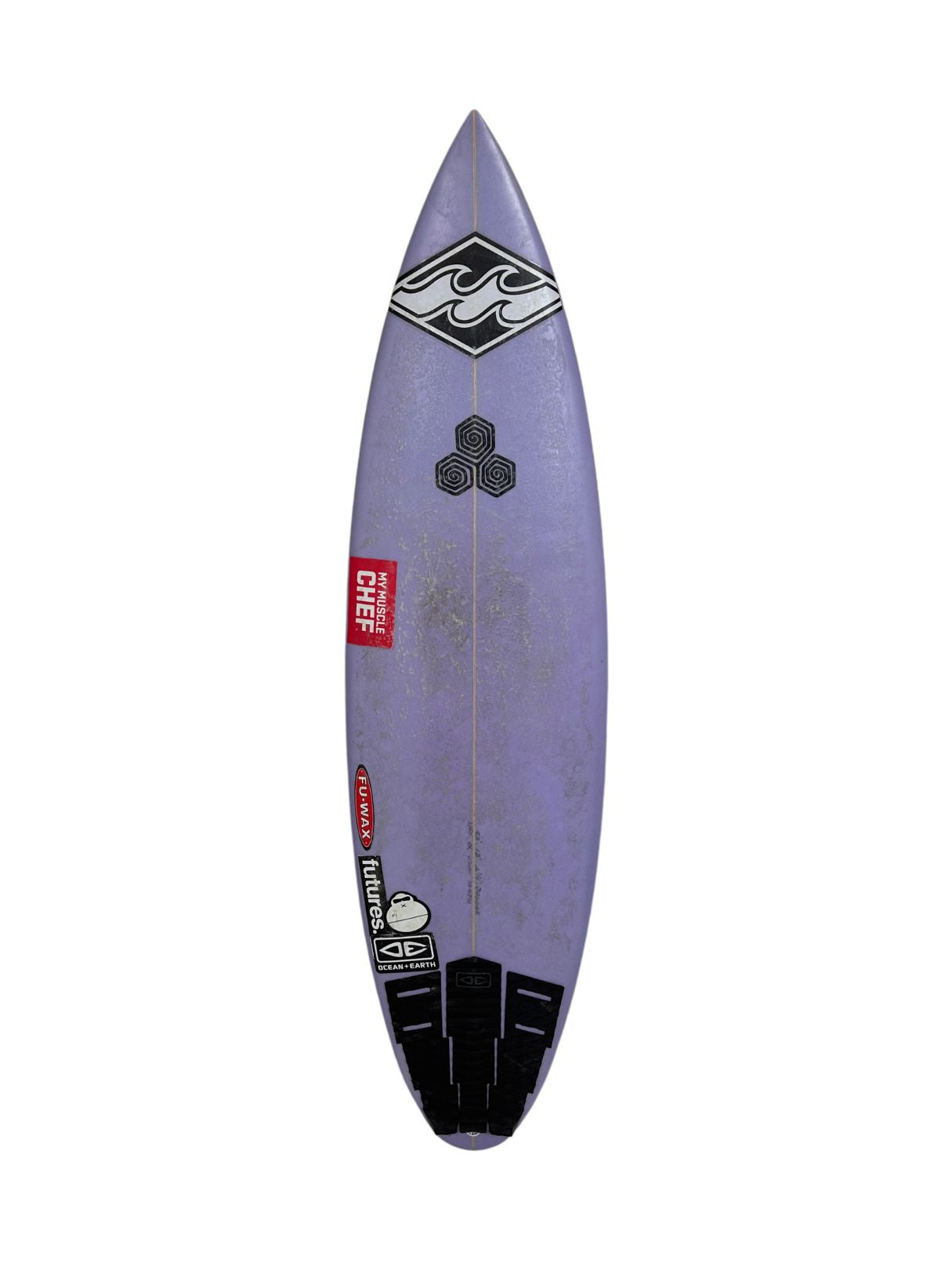 Mikey February Shorty 5'8" x 18" X  2 3/16", 3x  Futures Fin Boxes [Good] - ID:1141121
