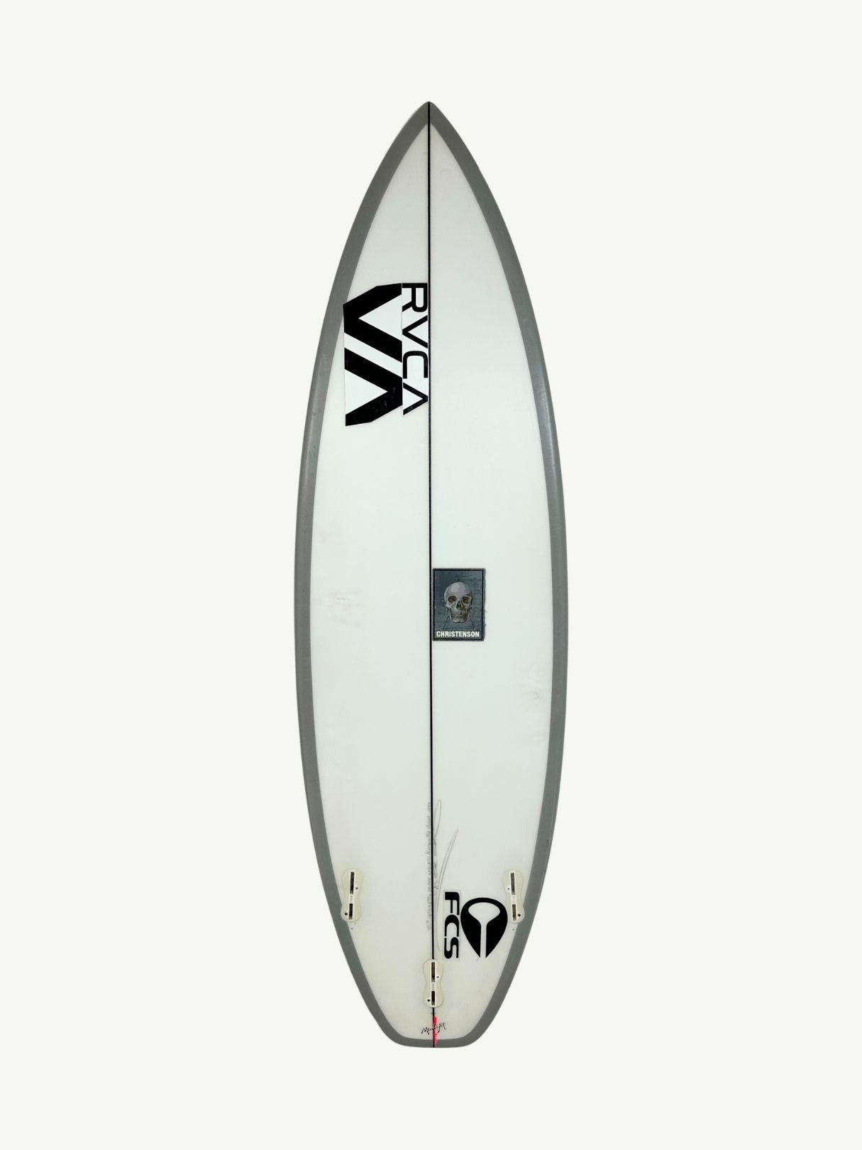 OP2 5'8" x 18 5/8" X  2 5/16", 3x  FCS 2 Fin Boxes [Good] - ID:1053095