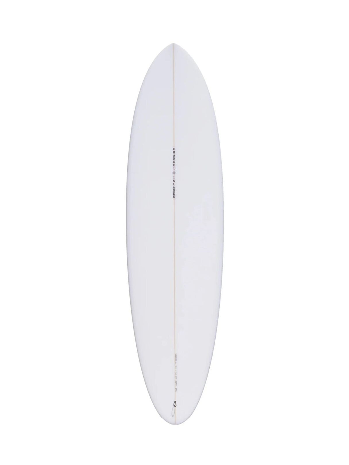CI Mid - Clear 7'6" x 21 3/4" X  2 7/8" - 51.80L, 3x  Single + 2 Boxes FCS 2 Fin Boxes, PU - ID:1157473