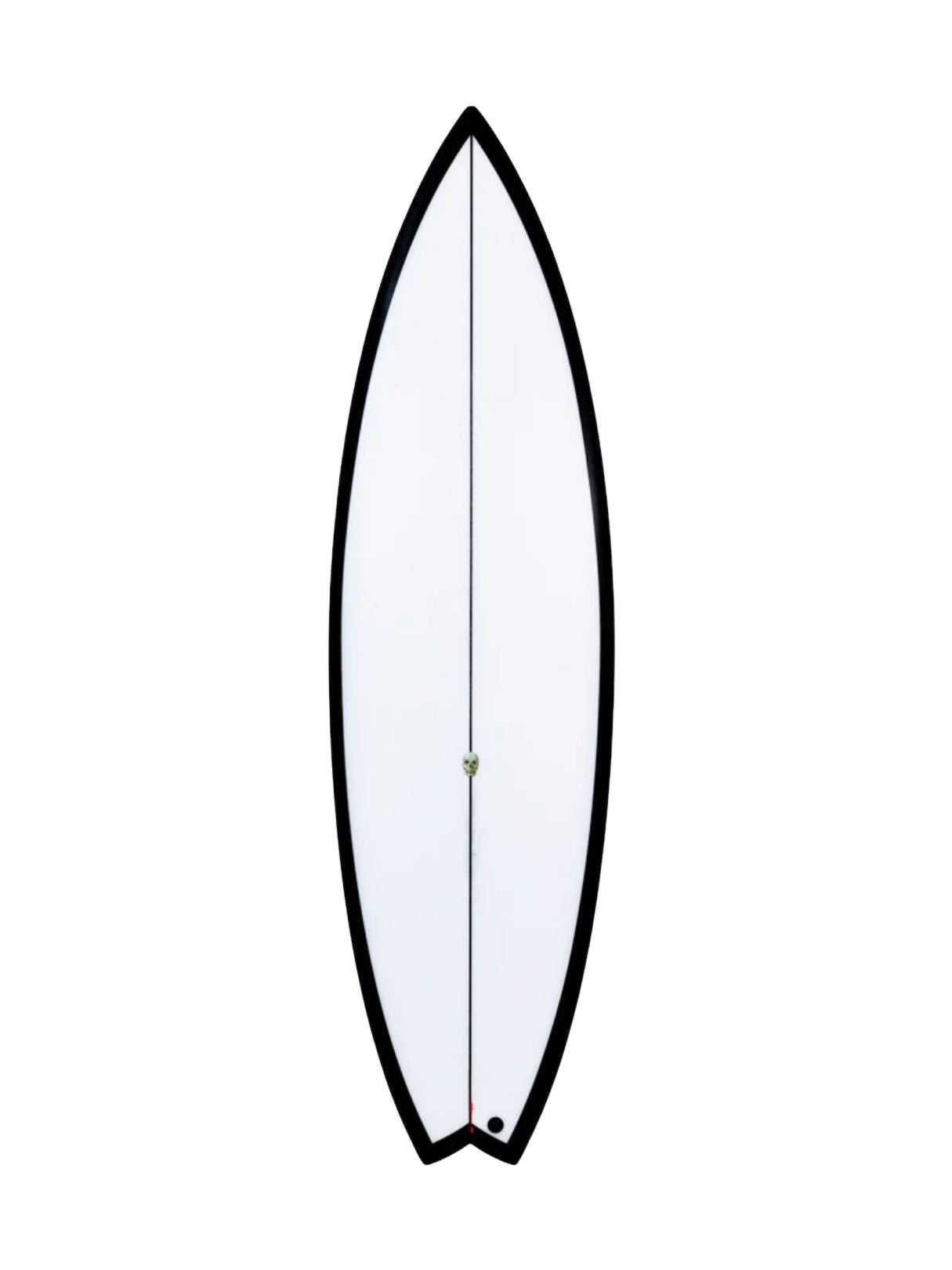 OP3 6'1" x 20" X  2 5/8" - 33.36L, Swallow, 3x  FCS 2 Fin Boxes, PU - ID:1046319