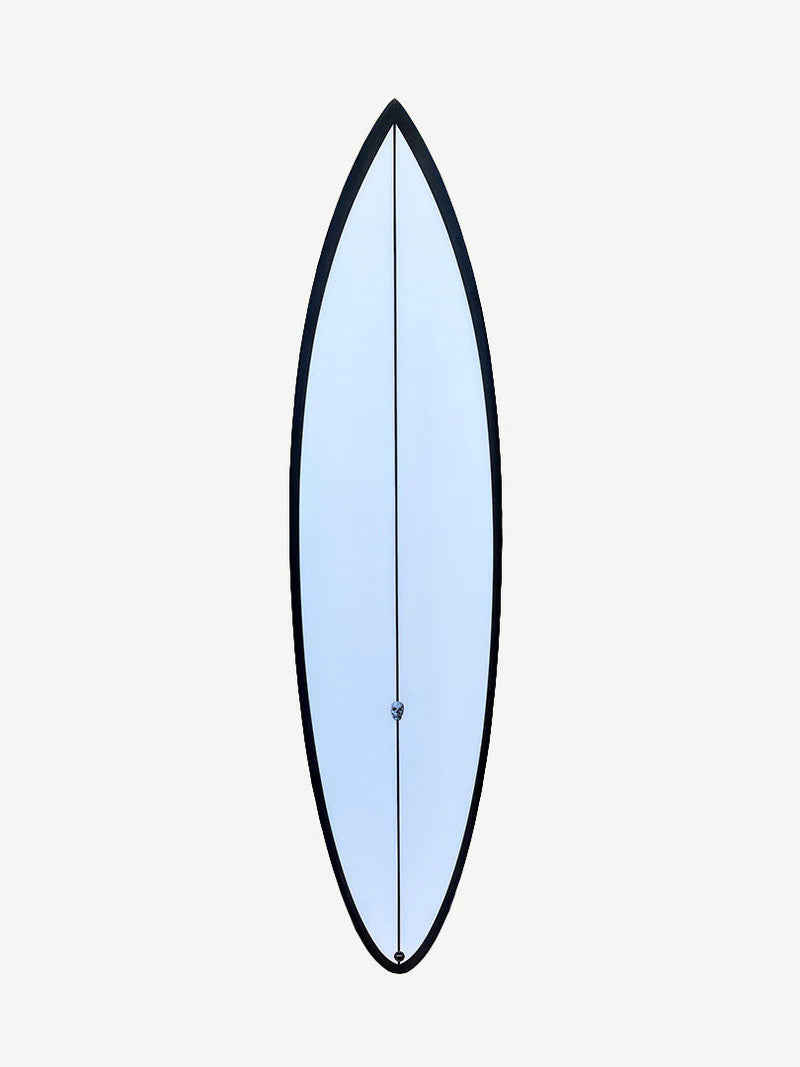 Carrera 6'10" x 19 1/2" X  2 3/4", Round Pin, 5x  FCS 2 Fin Boxes, PU - ID:1012309