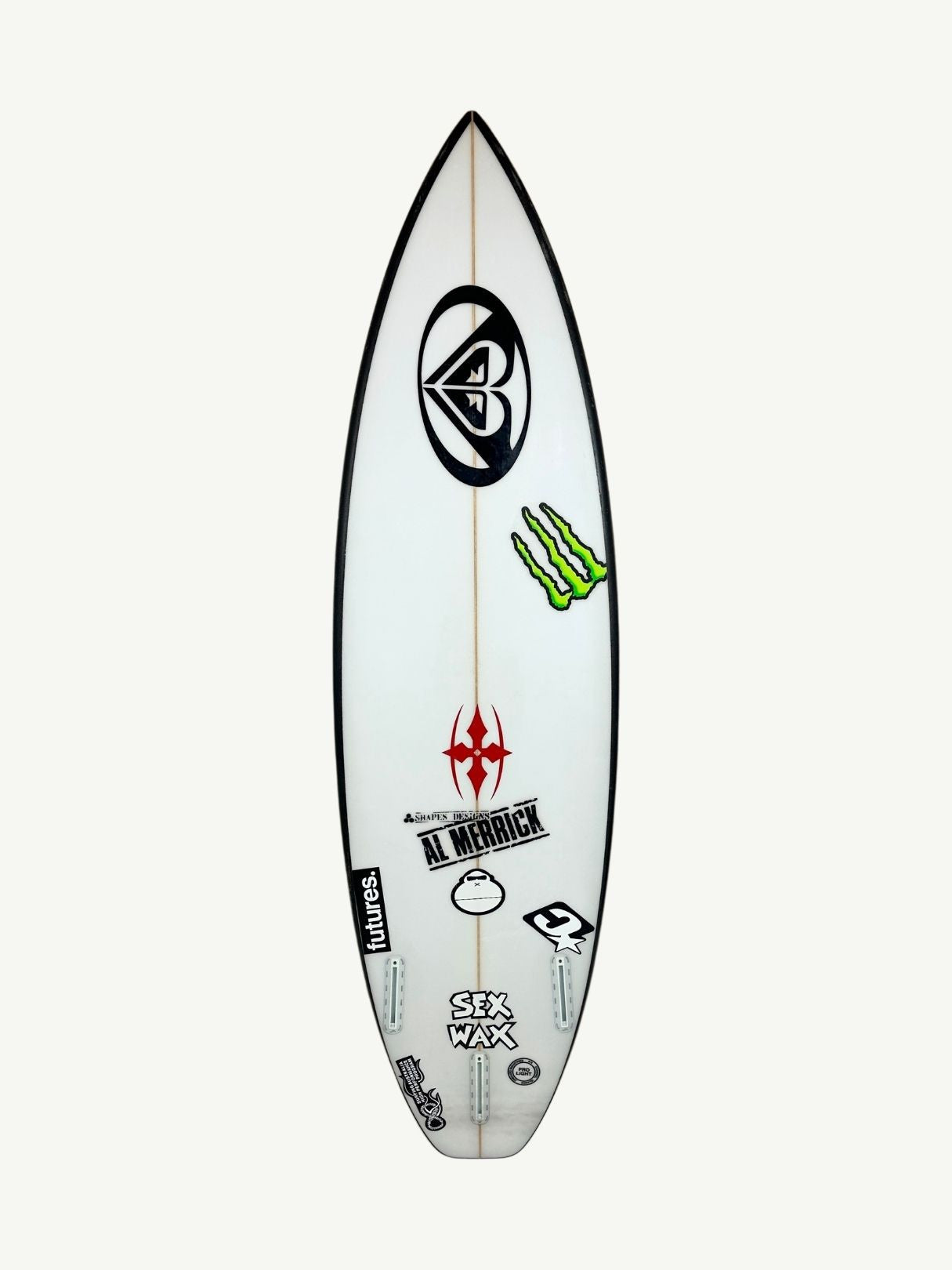 CI 2.Pro 5'6"1/2 x 17 1/2" X  2 1/16", Round Square, 3x  Futures Fin Boxes, PU [Good] - ID:1006331