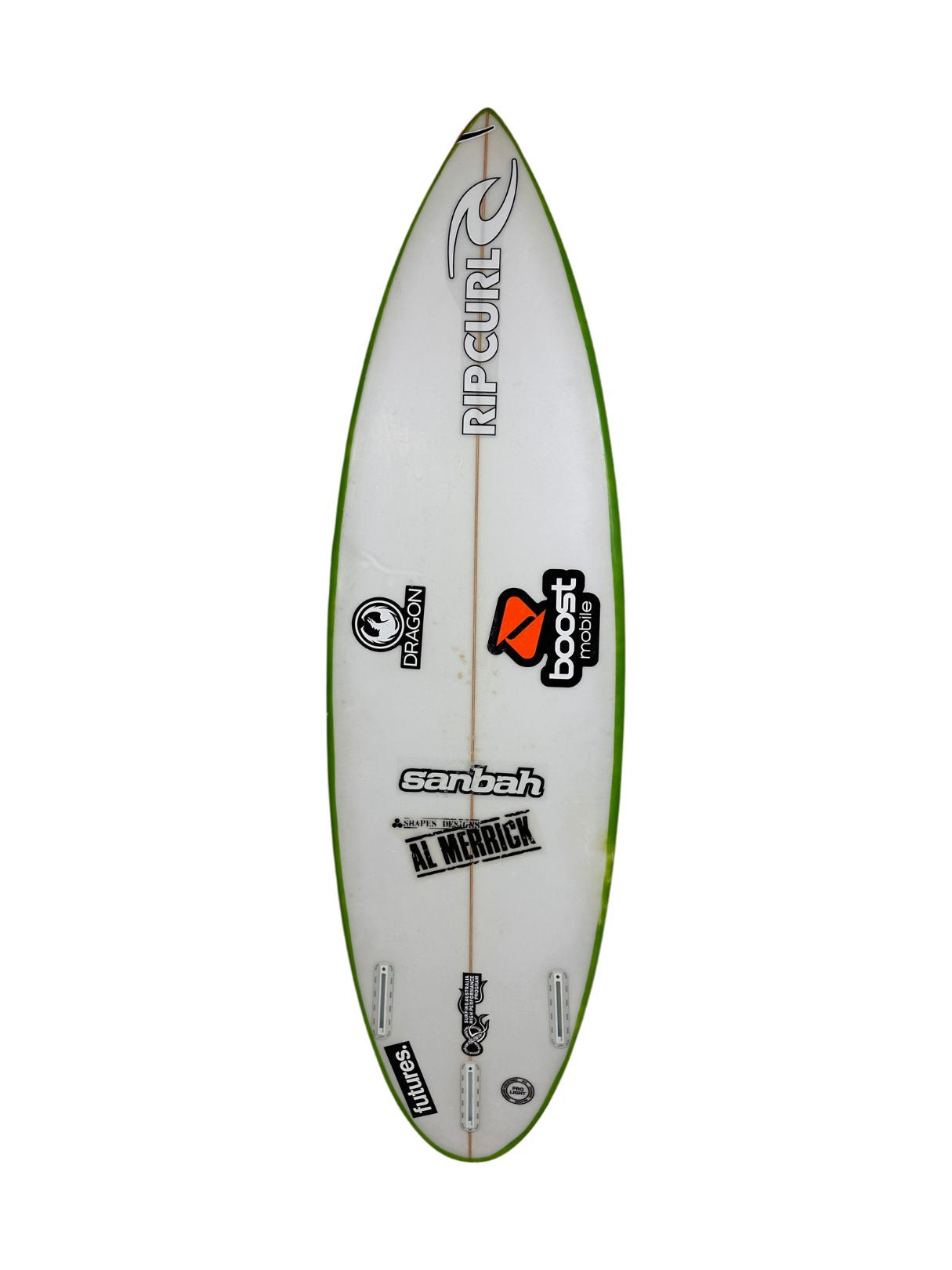 CI 2.Pro - Round Tail 5'7" x 18" X  2 1/8", Round, 3x  Futures Fin Boxes, PU [Good] - ID:1030449
