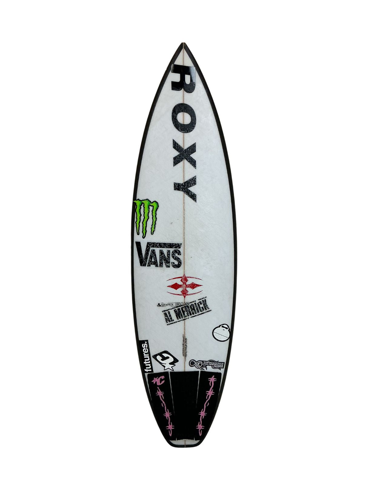PROTOTYPE 5'6"1/2 x 18" X  2 3/16", Round Square, 3x  Futures Fin Boxes, PU [Good] - ID:1080839