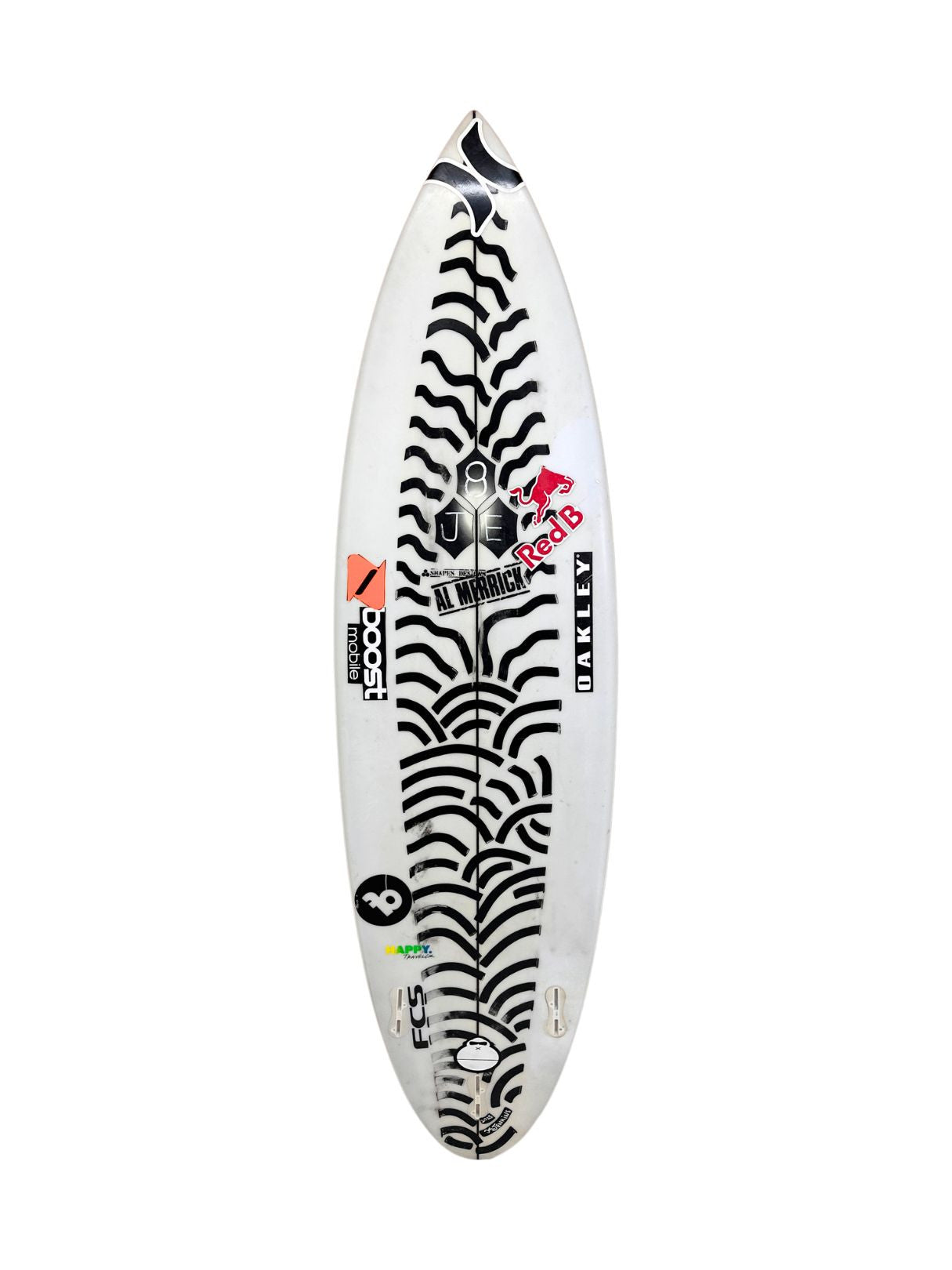 Happy Traveler - Minus Dims (PRO) 6'0" x 18 5/8" X  2 7/16", Round Pin, 3x  FCS 2 Fin Boxes, PU [Good] - ID:986347