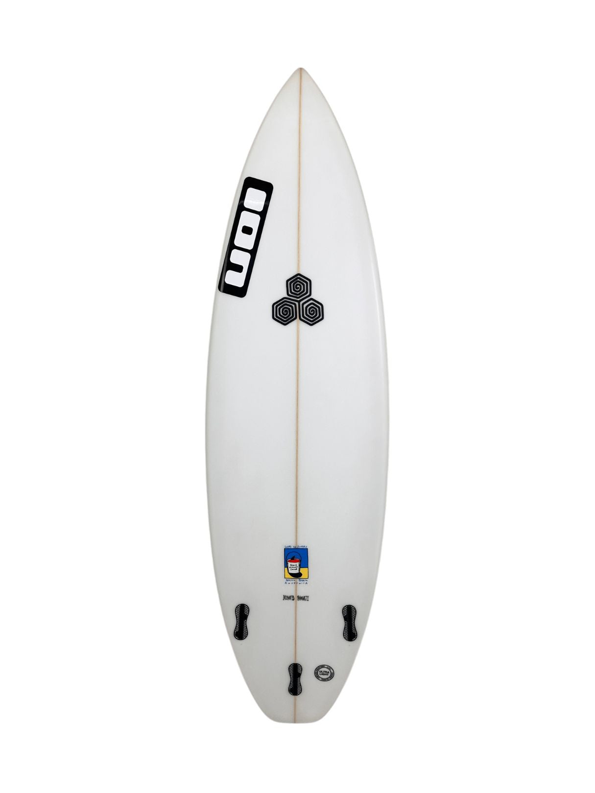 Mikey February Shorty 5'9"1/2 x 18 1/2" X  2 1/4", 3x   Fin Boxes [Good] - ID:1152354