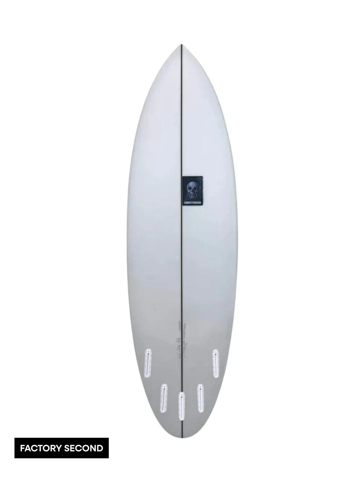 Cafe Racer 6'4" x 20 1/2" X  2 7/8" - 38.60L, Round, 5x  Futures Fin Boxes, PU - ID:1043126