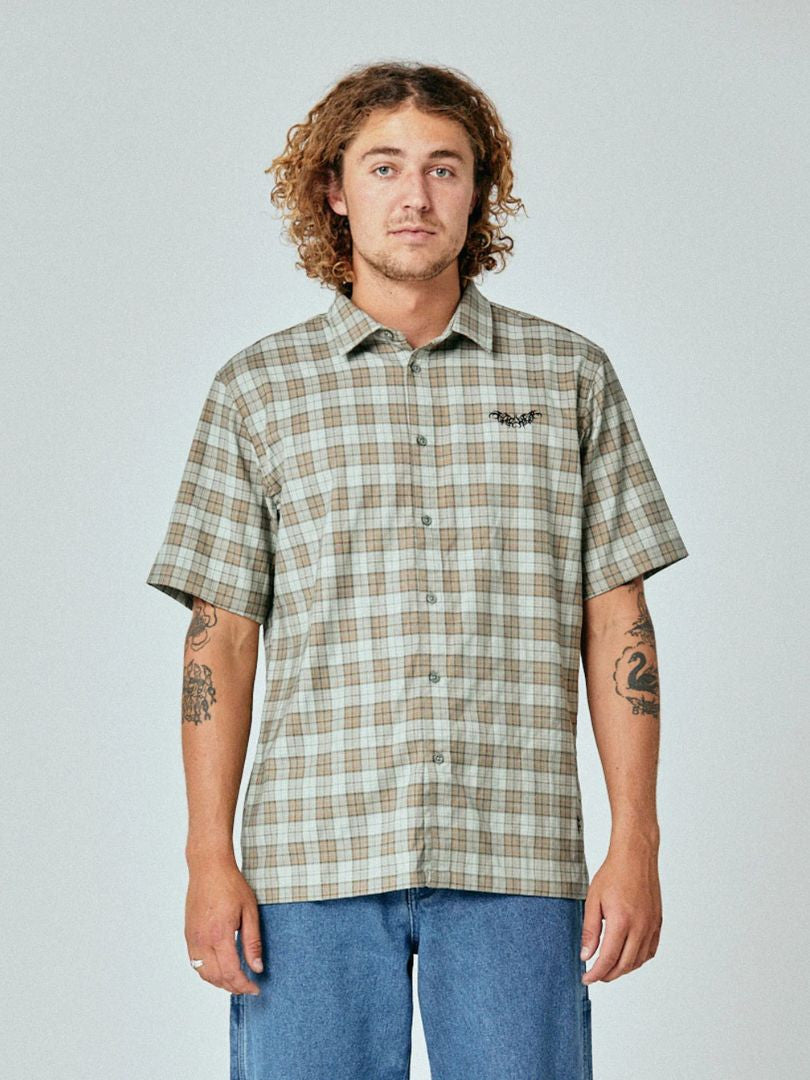 Manners Check SS Shirt