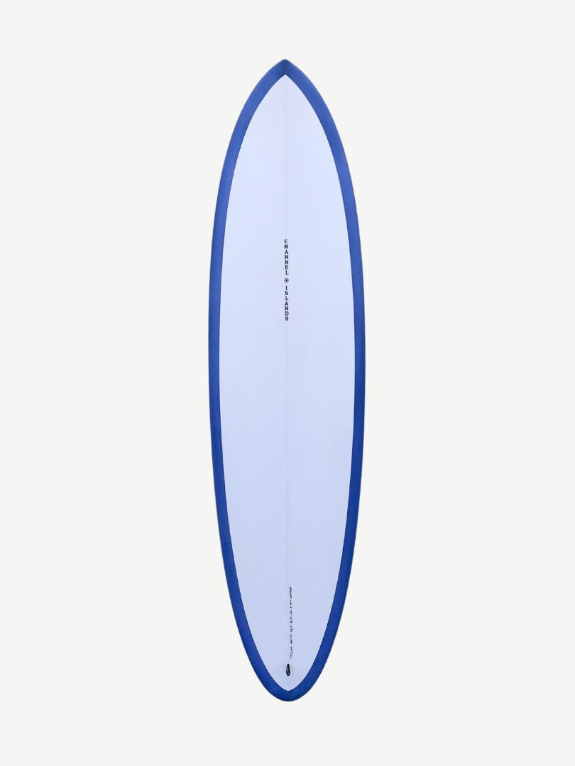 CI Mid - Tinted 6'8" x 20 3/4" X  2 5/8" - 40.20L, Round, 3x  Single + 2 Boxes FCS 2 Fin Boxes, PU - ID:538669