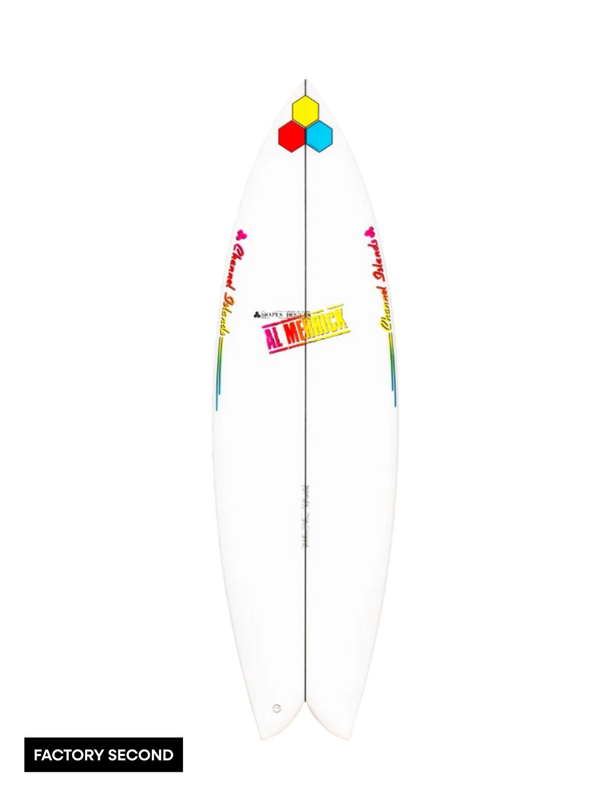 Fishbeard 5'6" x 19" X  2 5/16" - 26.40L, Fish, 2x  Futures Fin Boxes, PU - ID:263981