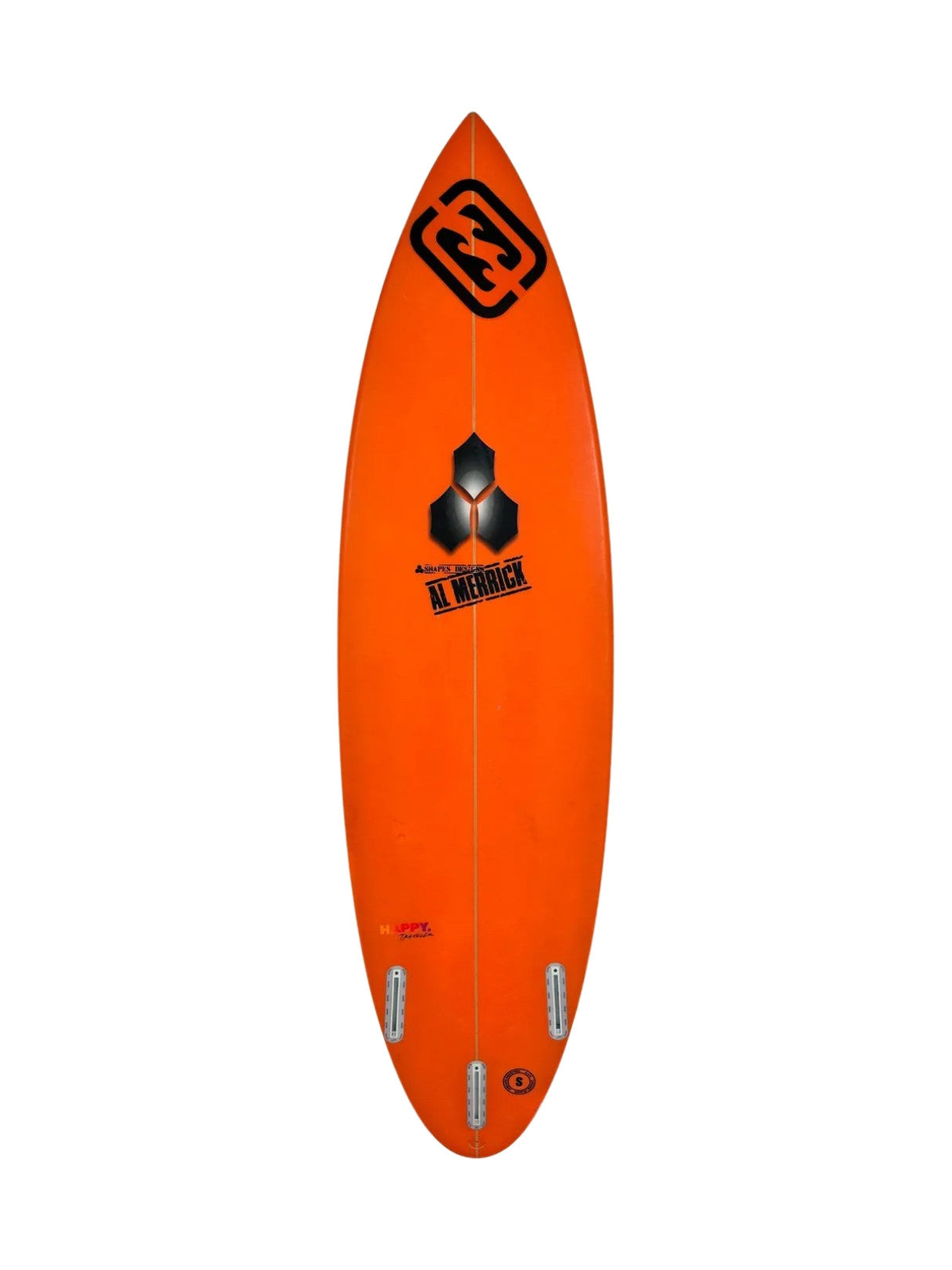 Happy Traveler - Minus Dims (PRO) 5'7" x 17" X  2 1/16", Round Pin, 3x  Futures Fin Boxes, PU [Good] - ID:908321