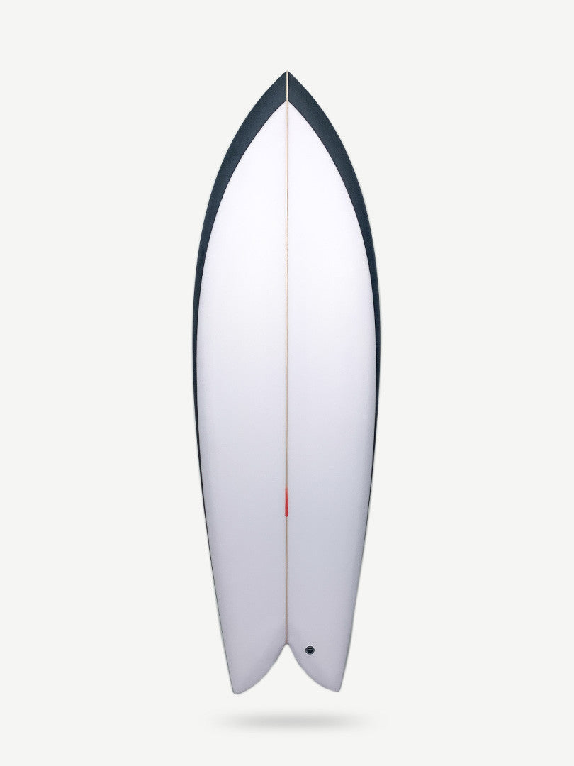 Fish 5'8" x 21" X  2 1/2" - 35.04L, Fish, 2x  Futures Fin Boxes, PU - ID:1109000