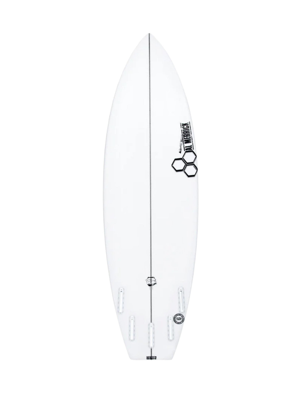Neck Beard 2 5'7" x 19 1/8" X  2 3/8" - 28.10L, 3x  FCS 2 Fin Boxes, PU - ID:1077913