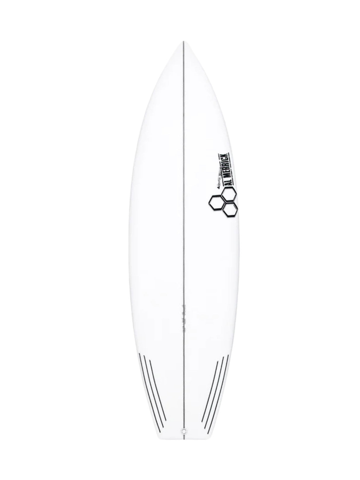 Neck Beard 2 5'7" x 19 1/8" X  2 3/8" - 28.10L, 3x  FCS 2 Fin Boxes, PU - ID:1077913