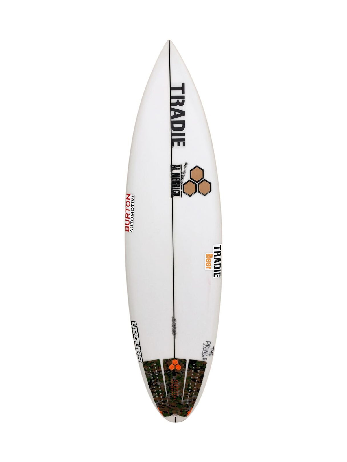 Goldie 6'0" x 19" X  2 7/16", Round Pin, 3x  FCS 2 Fin Boxes, PU [Good] - ID:1062718