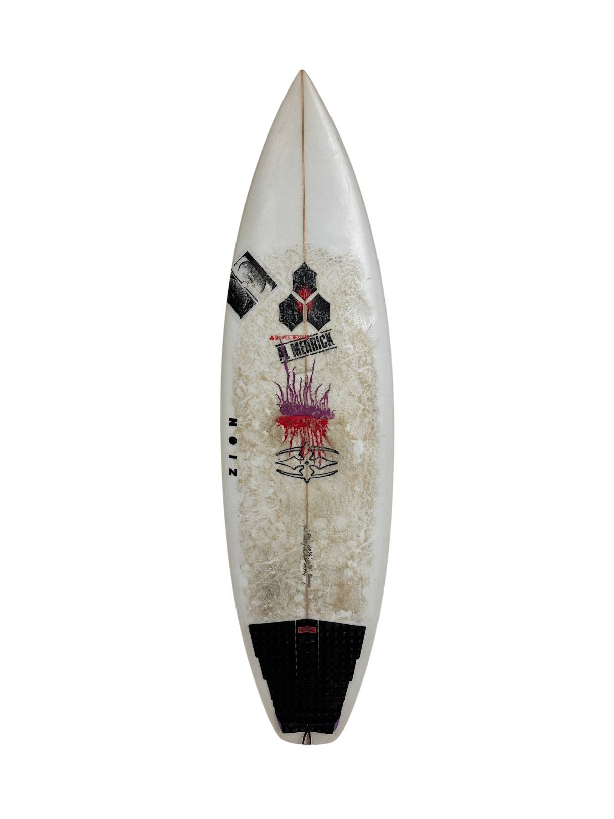 Two Happy 5'10" x 18 3/4" X  2 3/8", 3x   Fin Boxes [Good] - ID:1140008