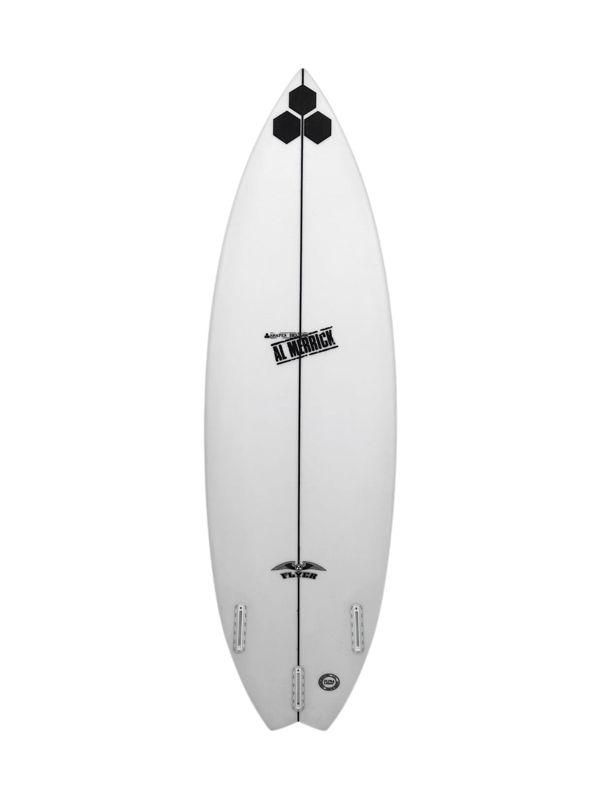 OG Flyer 5'7" x 18 5/8" X  2 3/8", Swallow, 3x  Futures Fin Boxes, PU [Good] - ID:1126943