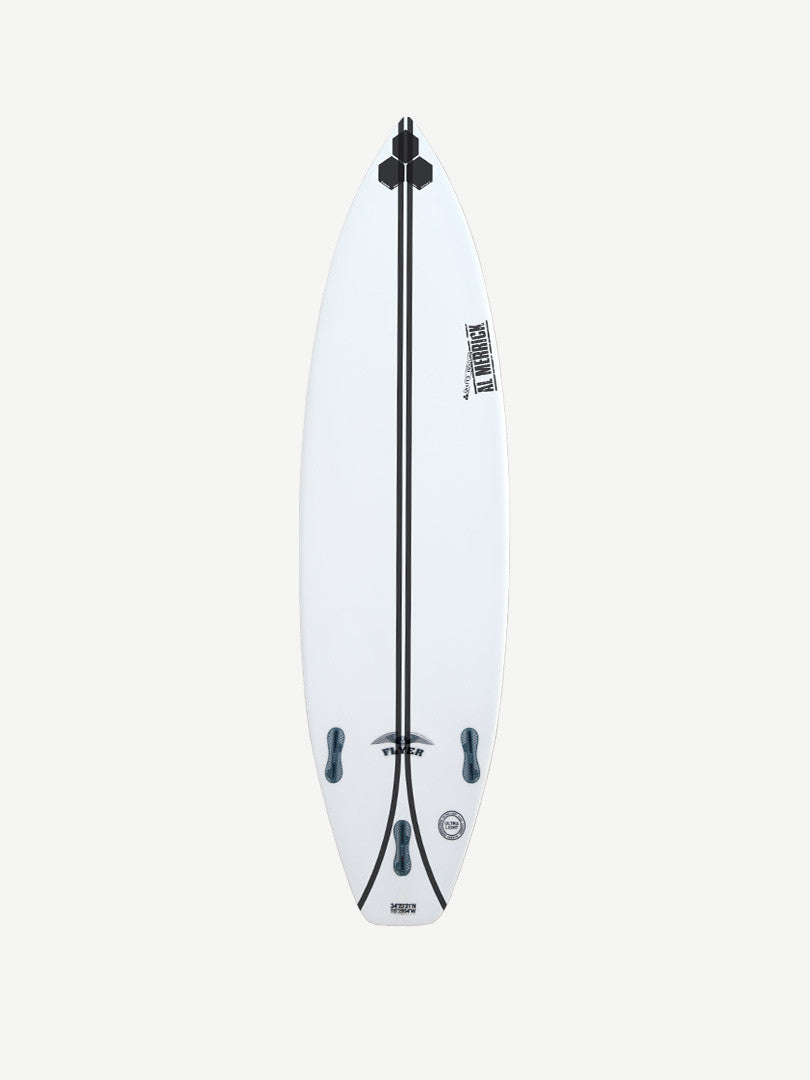 OG Flyer - Spine-Tek EPS 6'1" x 20" X  2 5/8" - 34.30L, Round Square, 3x  FCS 2 Fin Boxes, Spine Tek EPS - Medium - ID:952440