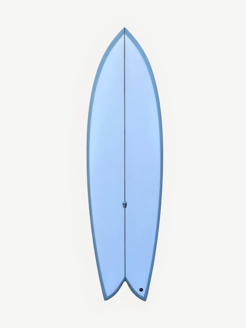 Acid Phish 6'0" x 21" X  2 3/4" - 0.00L, Fish, 2x  FCS 2 Fin Boxes, PU - ID:948800