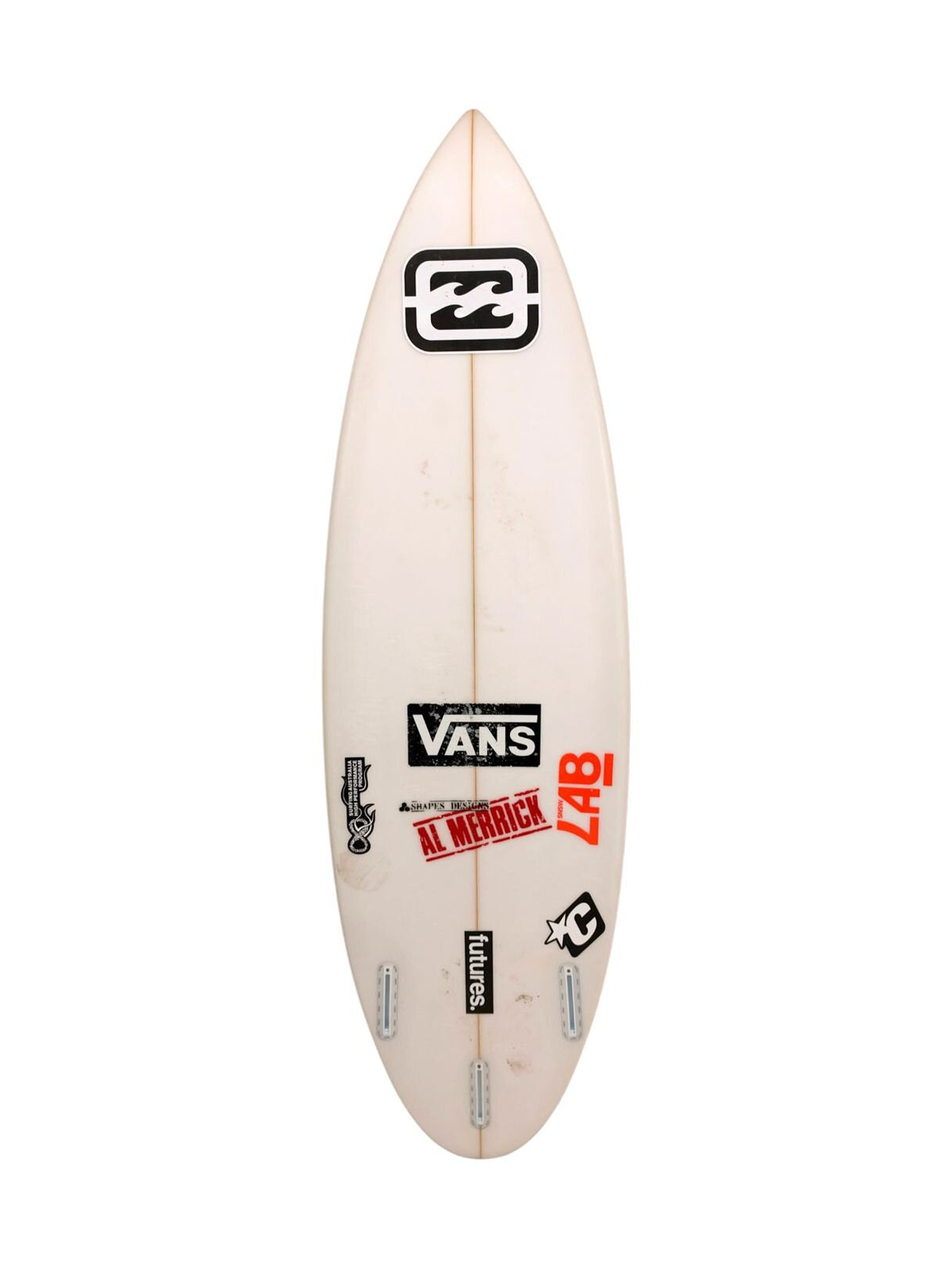 PROTOTYPE 5'6"1/2 x 18 3/16" X  2 3/16", Round, 3x  Futures Fin Boxes, PU [Semi New] - ID:1114828
