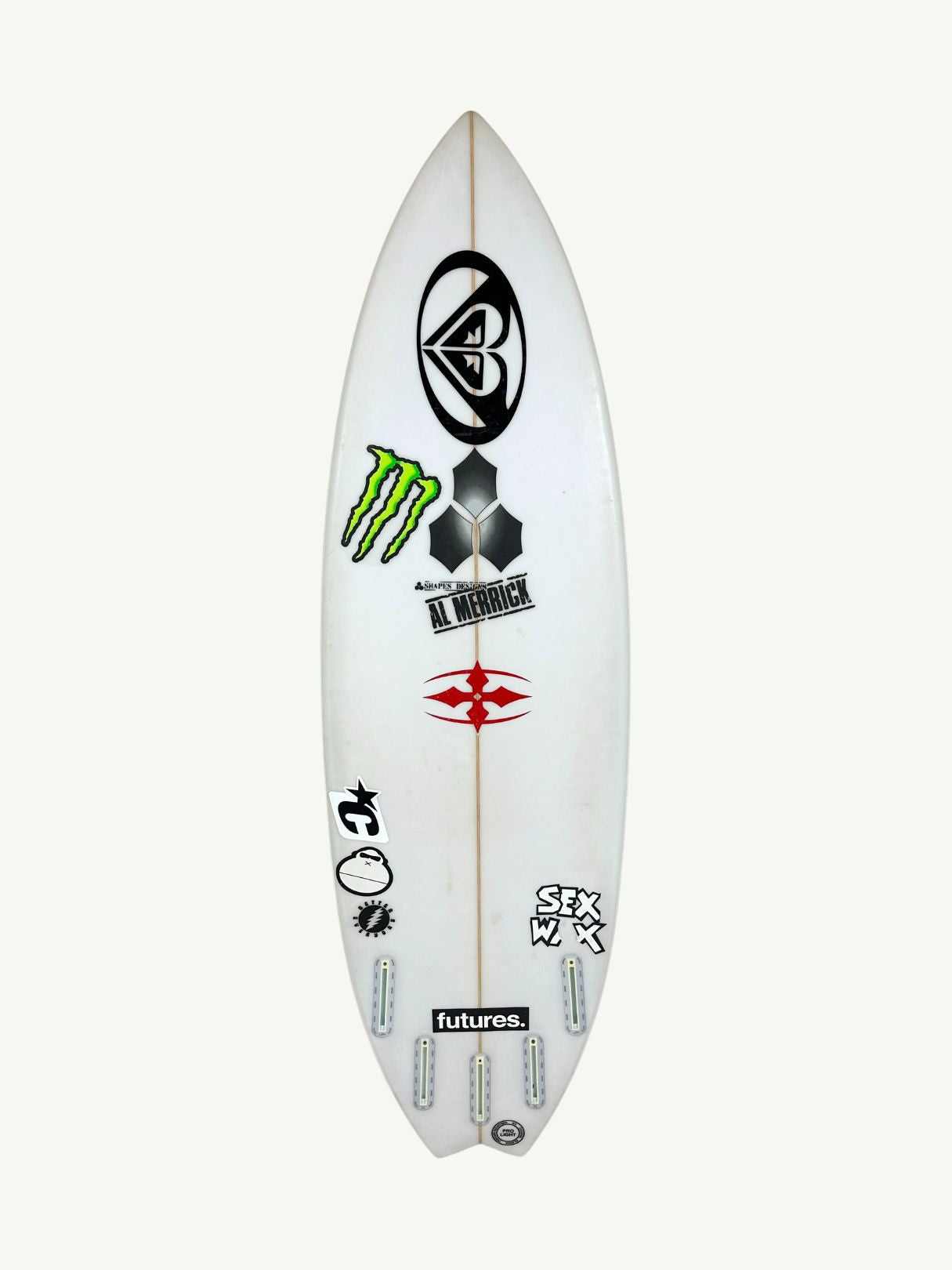Better Everyday 5'4" x 17 7/8" X  2 1/16", Swallow, 5x  Futures Fin Boxes, PU [Good] - ID:982785