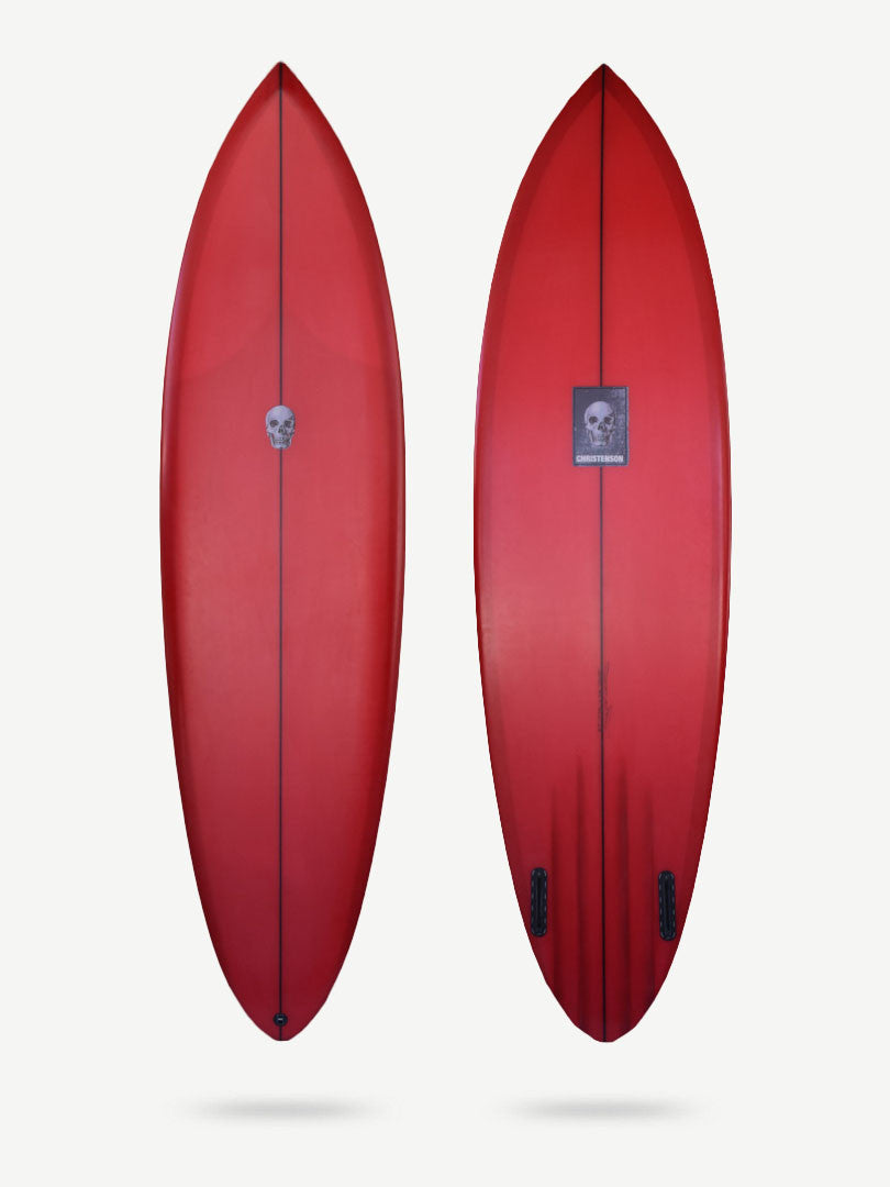 Osprey - 4 Channel 6'6" x 20" X  2 5/8" - 35.85L, Round Pin, 2x  FCS 2 Fin Boxes, PU - ID:923931