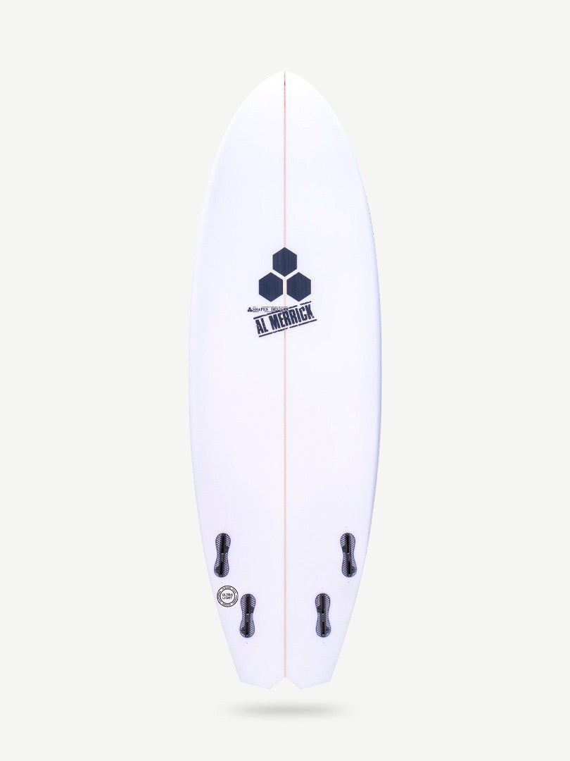 Bobby Quad 5'11" x 20 5/8" X  2 3/4" - 37.80L, Split Square, 4x  FCS 2 Fin Boxes, PU - ID:742981