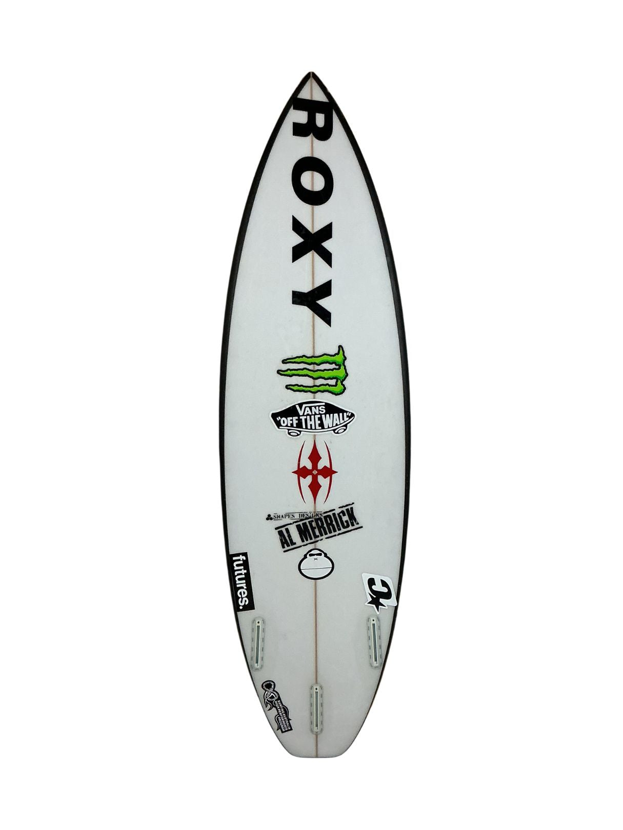 PROTOTYPE 5'6"1/2 x 18" X  2 3/16", Round Square, 3x  Futures Fin Boxes, PU [Good] - ID:1080839
