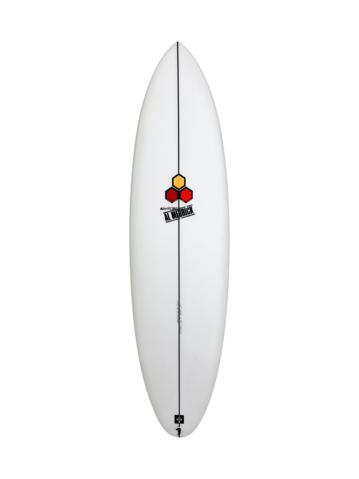 M23 7'6" x 22" X  3" - 54.50L, Round, 3x  FCS 2 Fin Boxes, PU - ID:1158601
