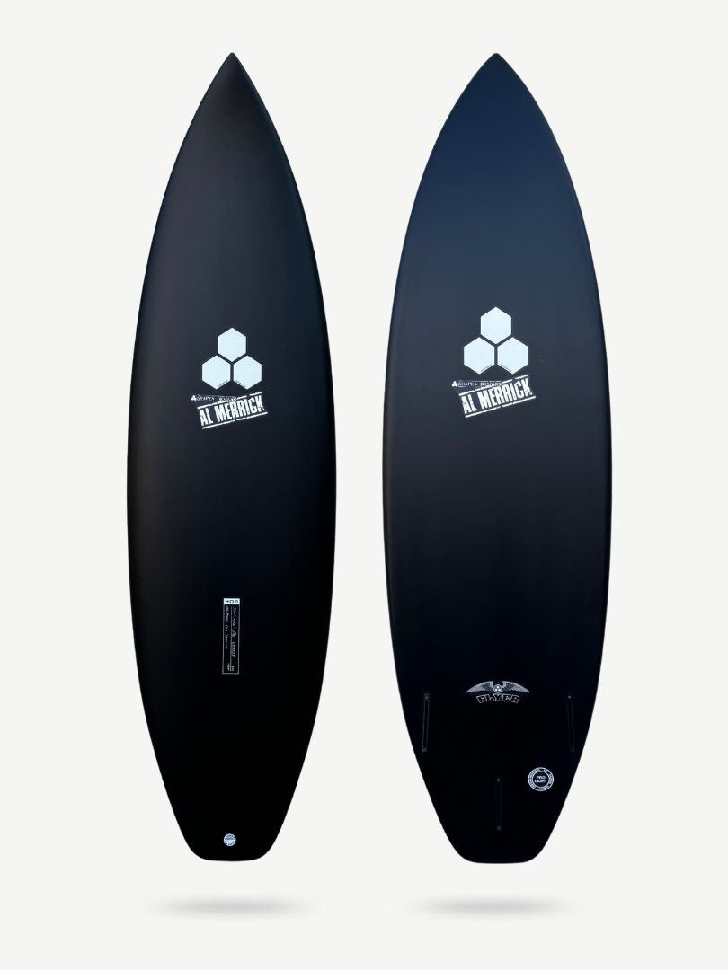 OG Flyer - ECT EPS 5'8" x 18 3/4" X  2 5/16" - 26.40L, Round Square, 3x  Futures Fin Boxes, ECT - Epoxy - ID:893321