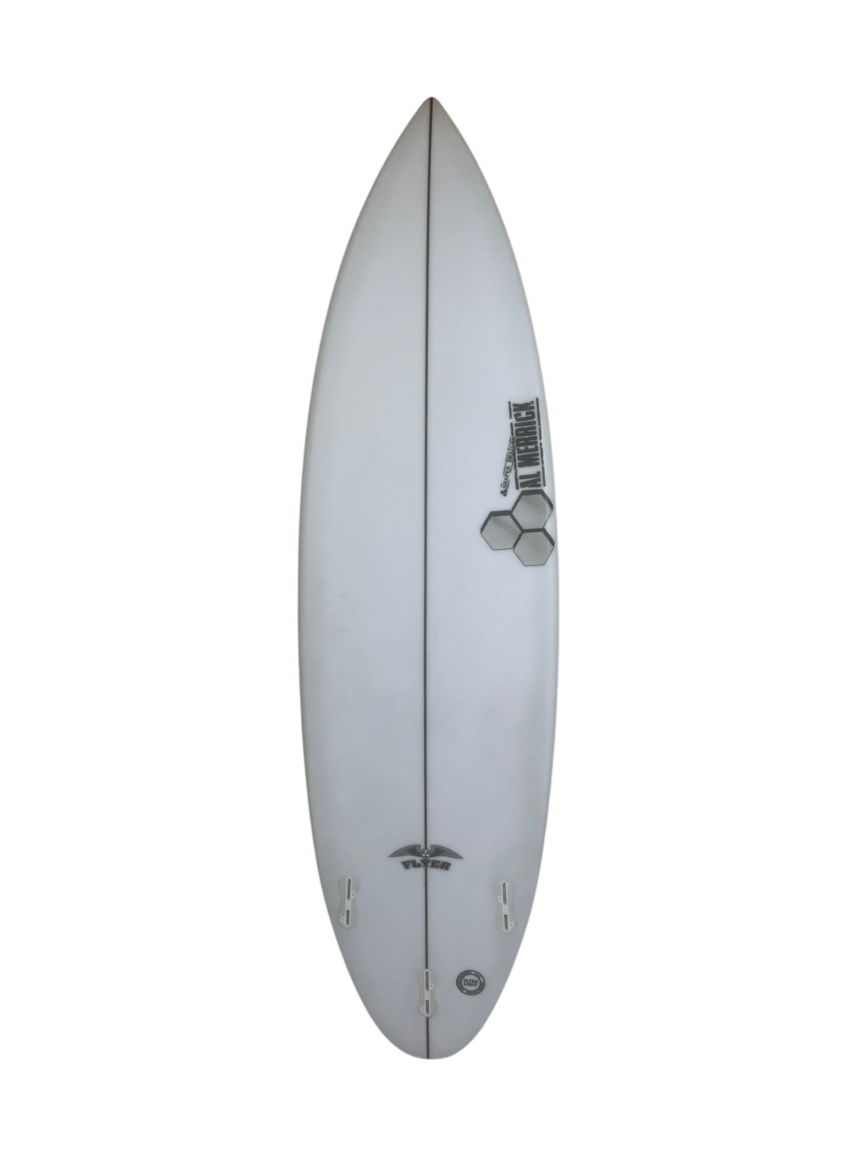 OG Flyer - Round Tail 5'11" x 19" X  2 3/8", Round, 3x   Fin Boxes [Good] - ID:1148503