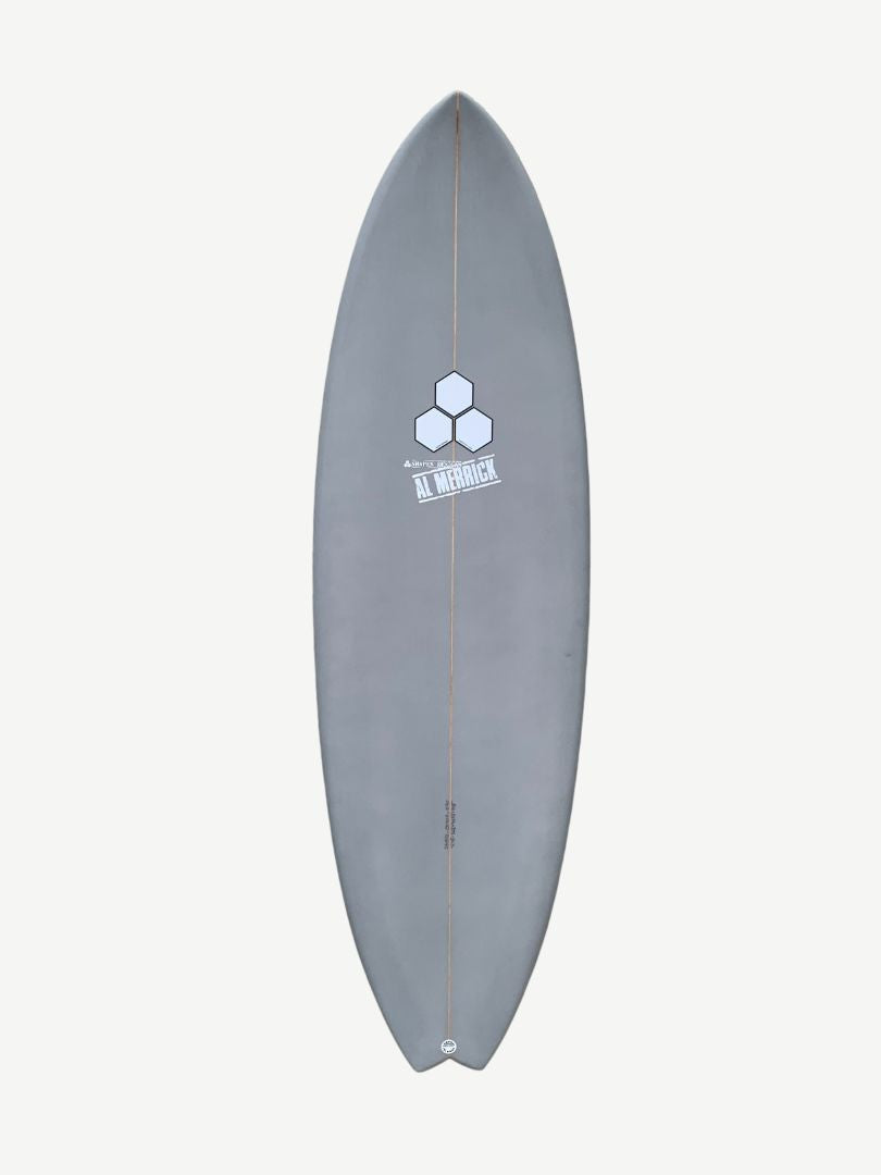 Pod 5'10" x 20 1/4" X  2 1/2" - 31.70L, Swallow, 3x  Futures Fin Boxes, PU - ID:936142