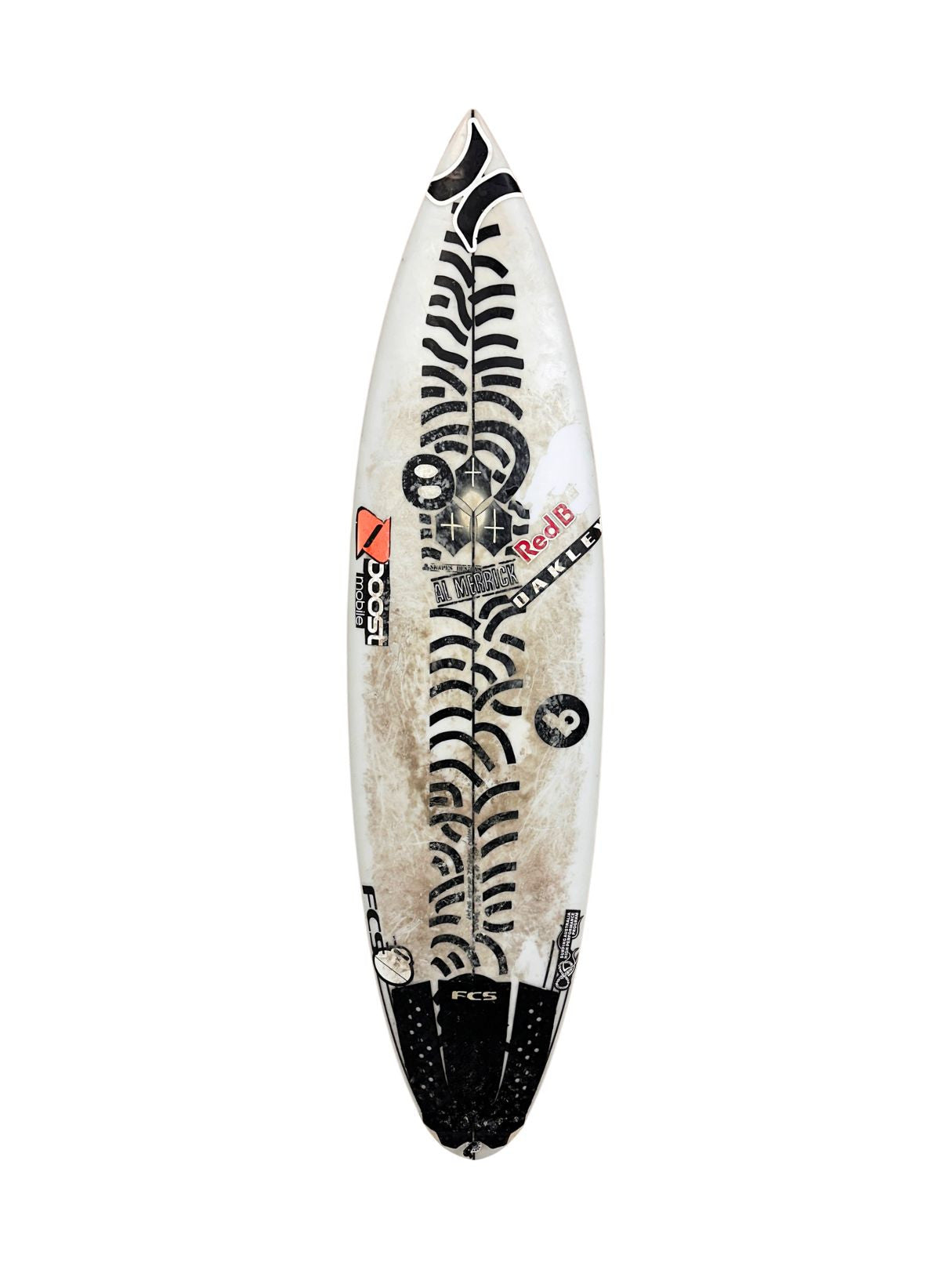 Happy Traveler - Minus Dims (PRO) 6'0" x 18 5/8" X  2 7/16", Round Pin, 3x  FCS 2 Fin Boxes, PU [Good] - ID:986347