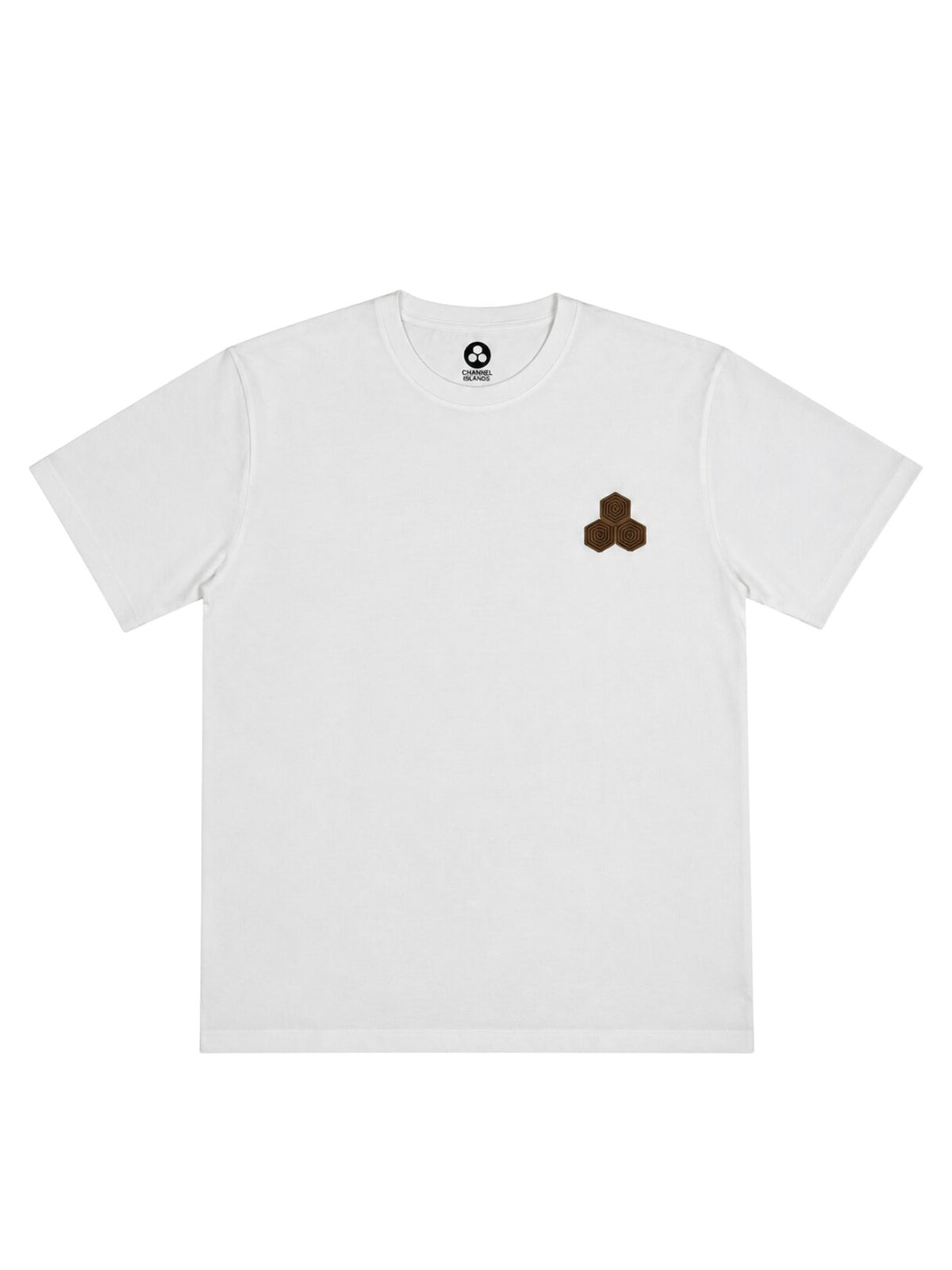 Diamond 2 Hex Byron Bay Tee - White