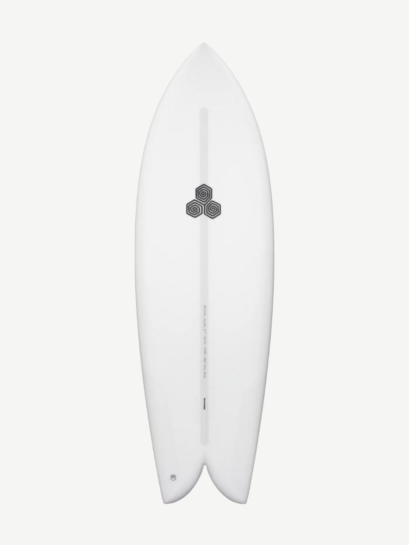 Febs Fish - Spine-Tek 5'7" x 20 1/2" X  2 7/16" - 33.40L, Fish, 2x  Futures Fin Boxes, Spine Tek EPS - Medium - ID:1080832