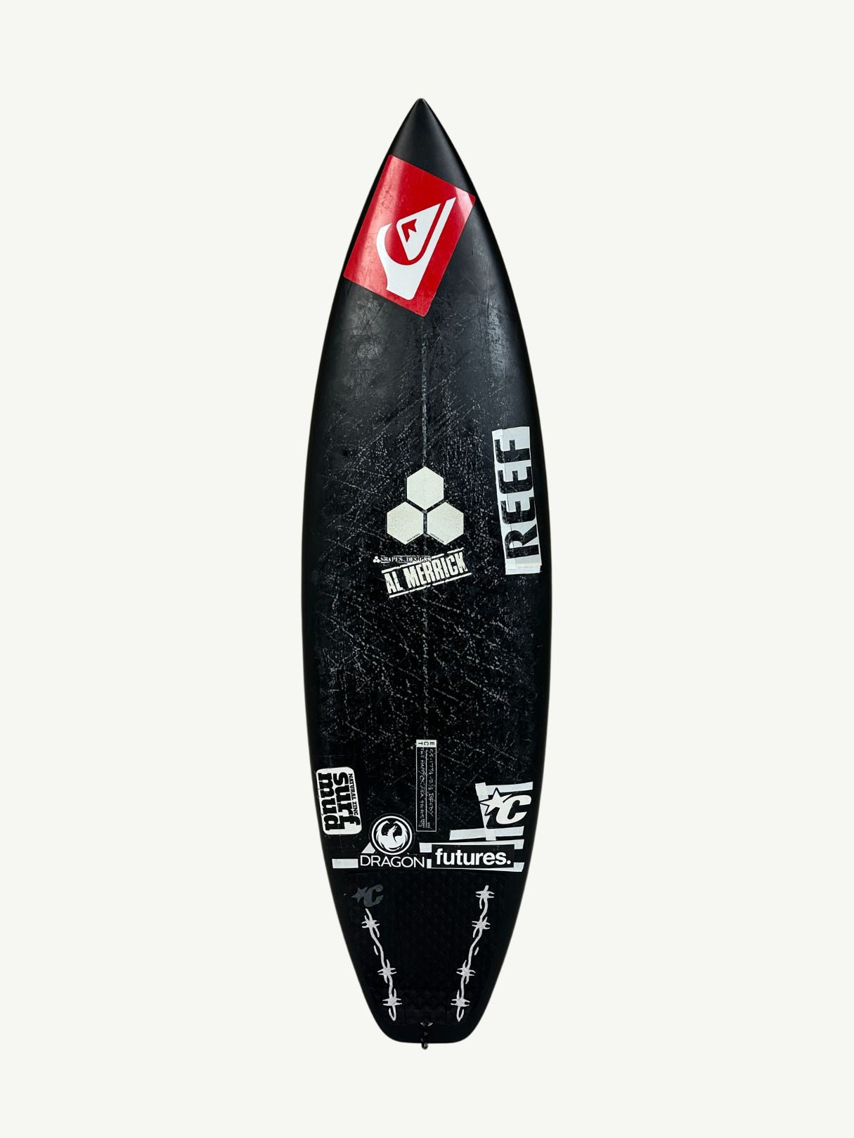 Two Happy Grom V2 5'5" x 17 7/8" X  2 1/8", Round Square, 3x  Futures Fin Boxes, ECT - Epoxy [Semi New] - ID:990905