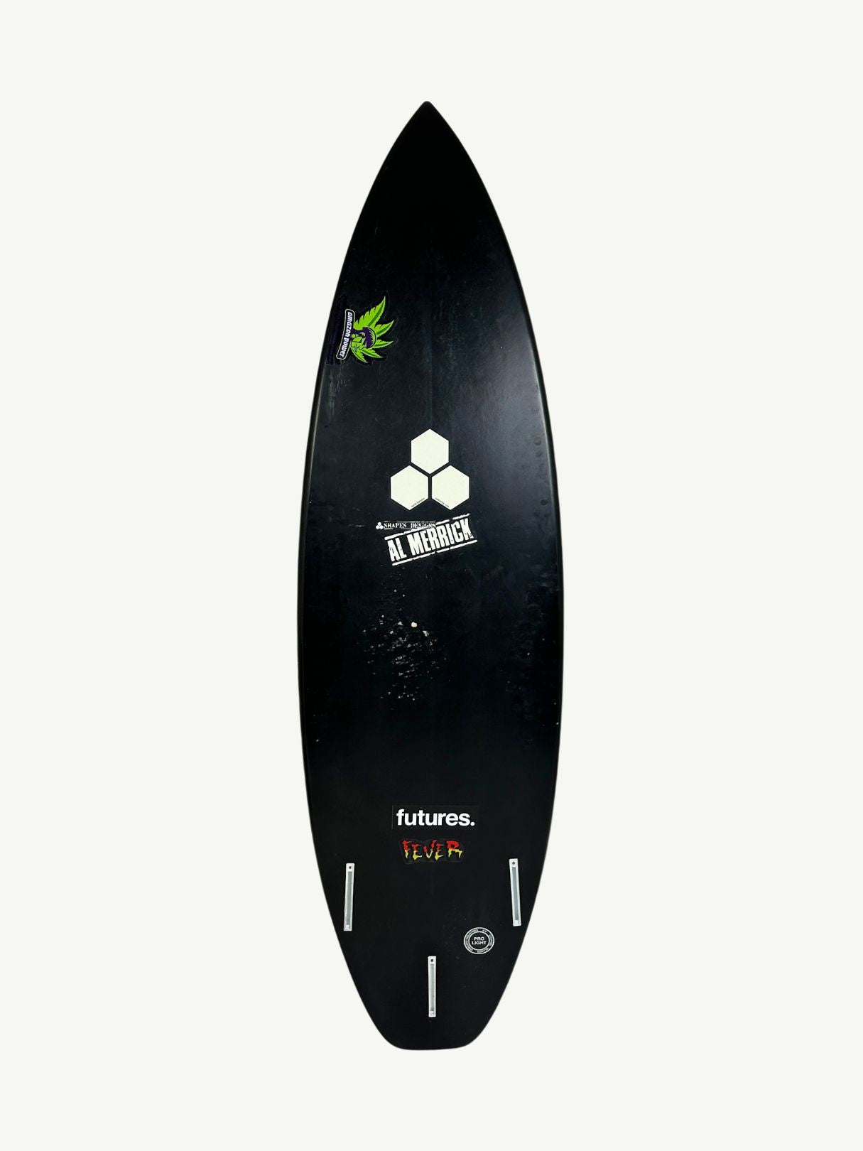 Fever 5'8" x 18 3/8" X  2 5/16", 3x   Fin Boxes, ECT - Epoxy [Good] - ID:1066798