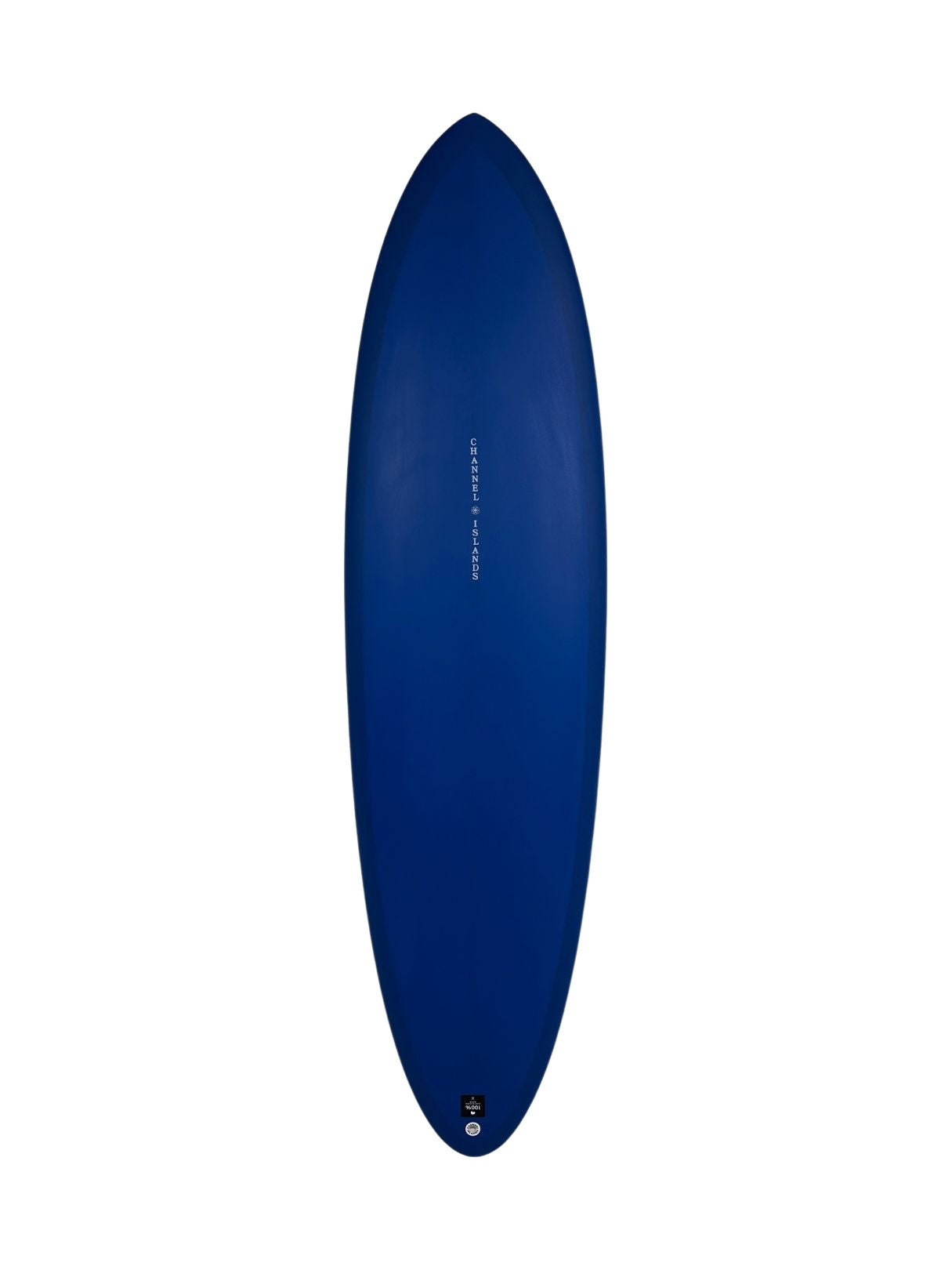 CI Mid Twin - Tinted 7'1" x 21 1/4" X  2 7/8" - 47.80L, Round, 2x  Futures Fin Boxes, PU - ID:1098203
